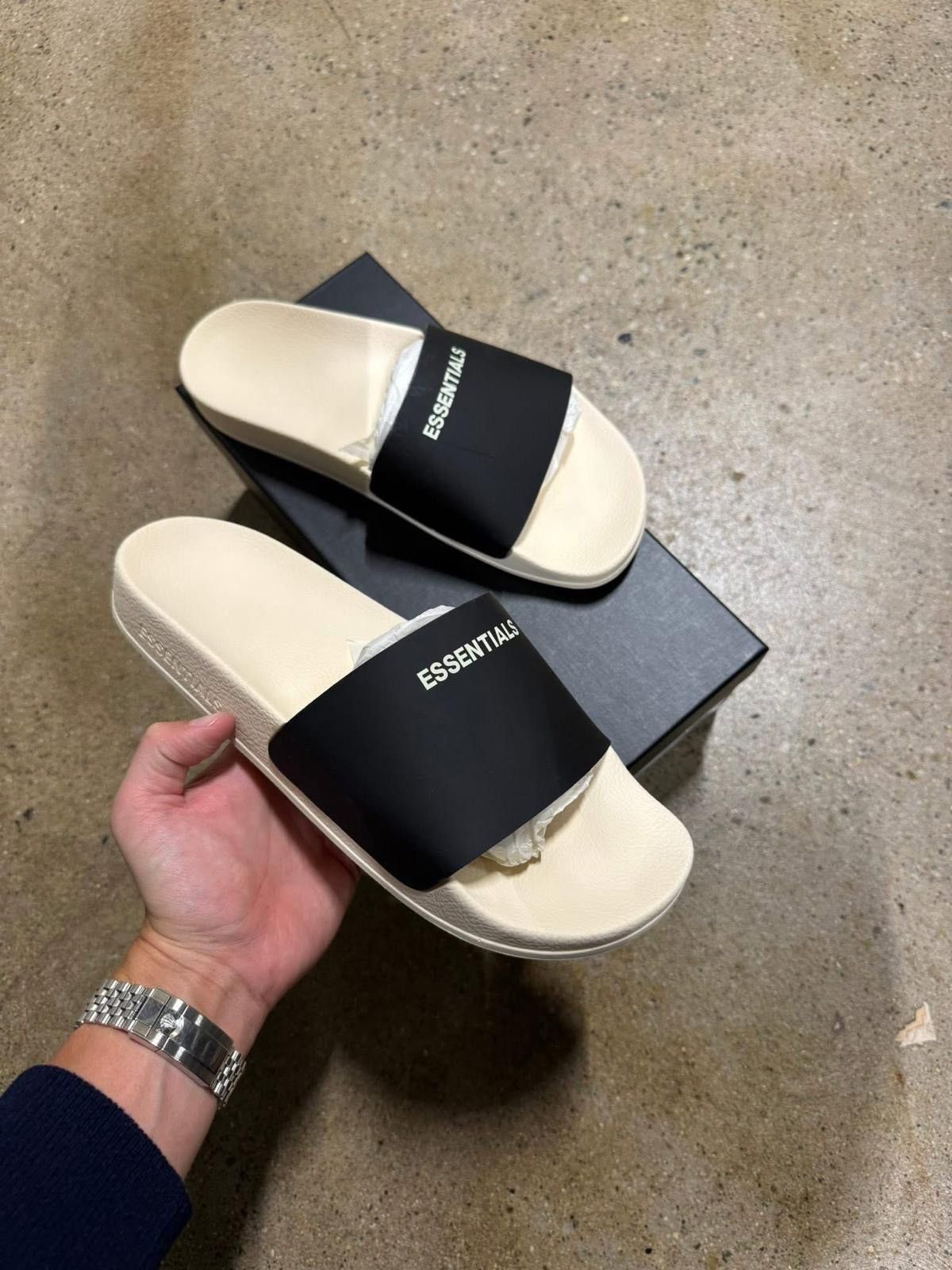 Fear of God Essentials Rubber Slides NEW