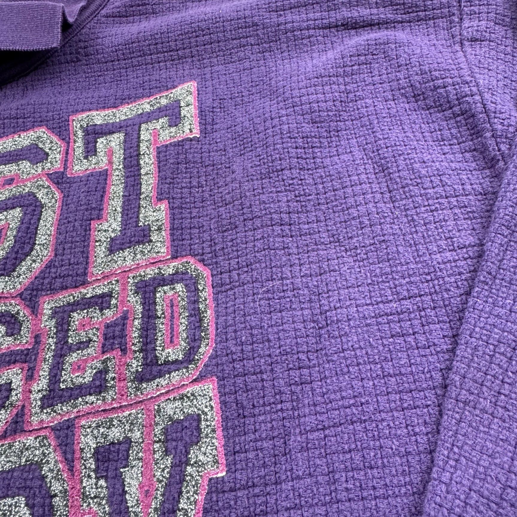 Disney VINTAGE Winnie The Pooh Sweatshirt Womens L Purple Collared Tigger 90s Disney Winnie The Pooh Womens Sweatshirt Pullover Size L / US 10 / IT 46 - 2 Thumbnail