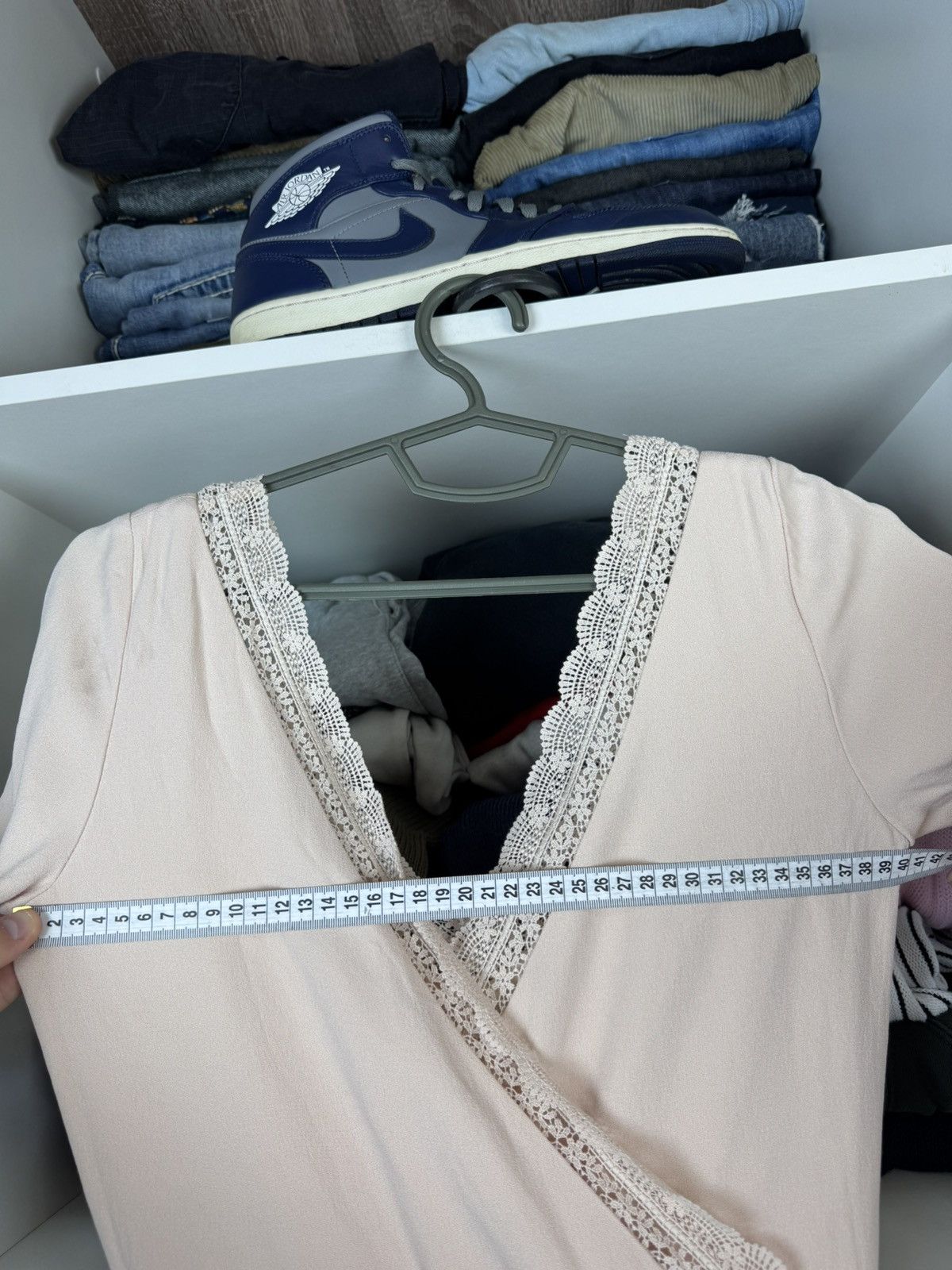 Sezane Sezane Combinaison Louis Jumpsuit Nude Size 34 Size 25" / US 0 / IT 36 - 10 Thumbnail