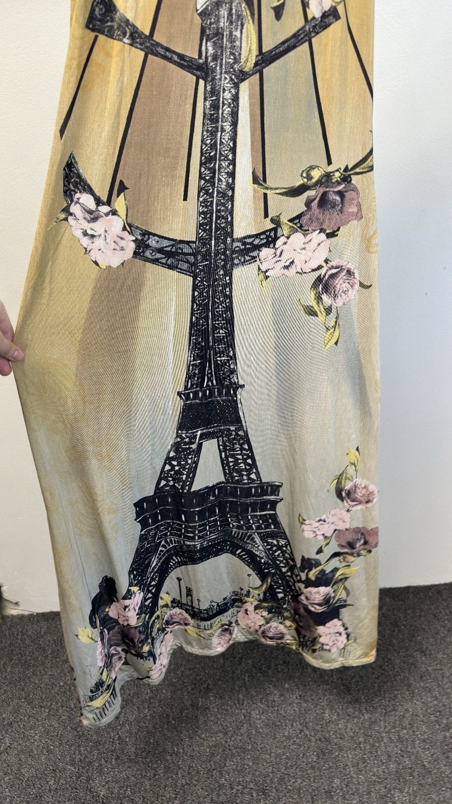 Other Save The Queen Maxi dress Eiffel Tower Notre Dame Paris Size L / US 10 / IT 46 - 6 Thumbnail