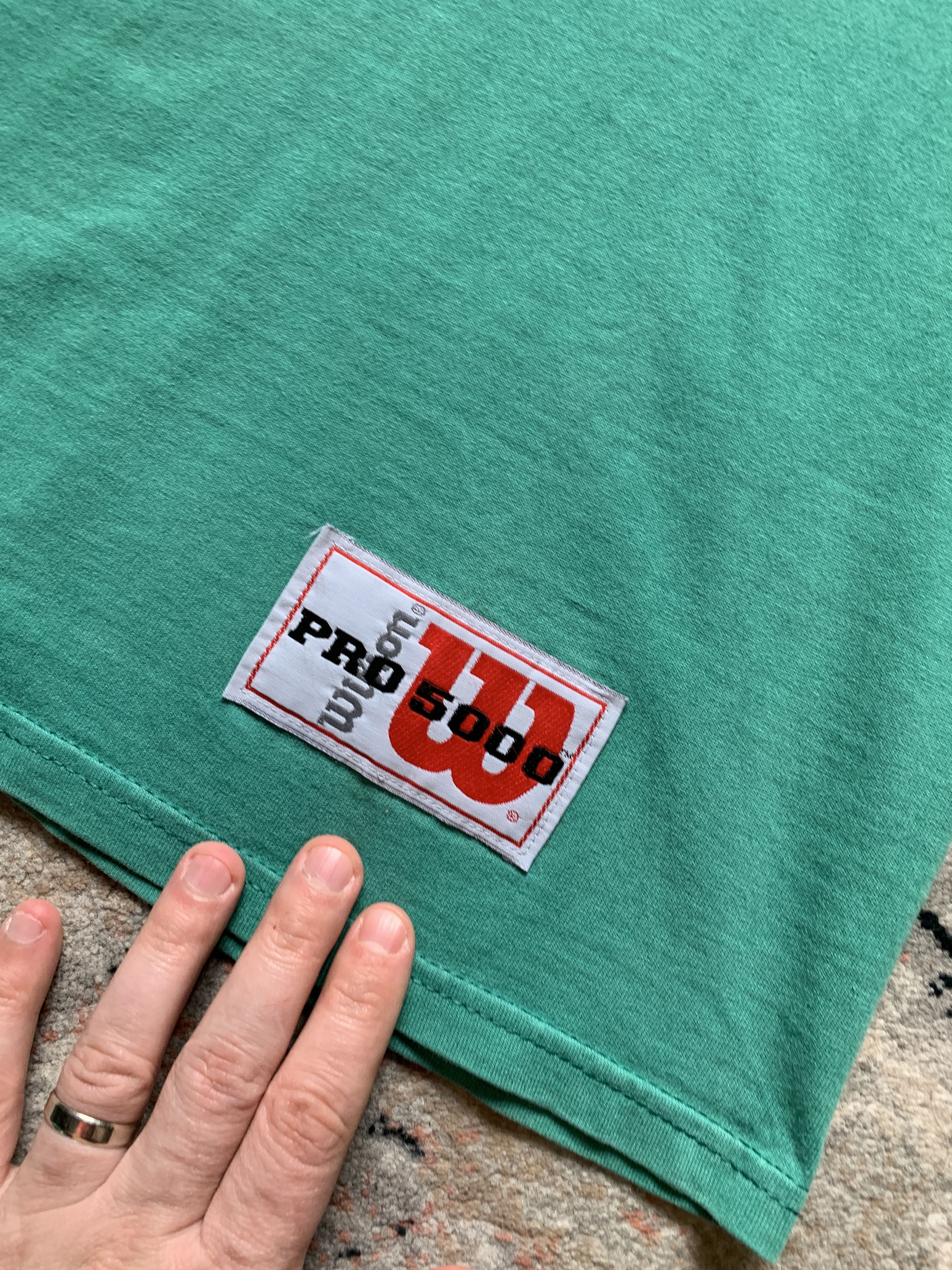 Vintage Vintage Wilson Pro 5000 Made In USA Tee Size US L / EU 52-54 / 3 - 3 Thumbnail