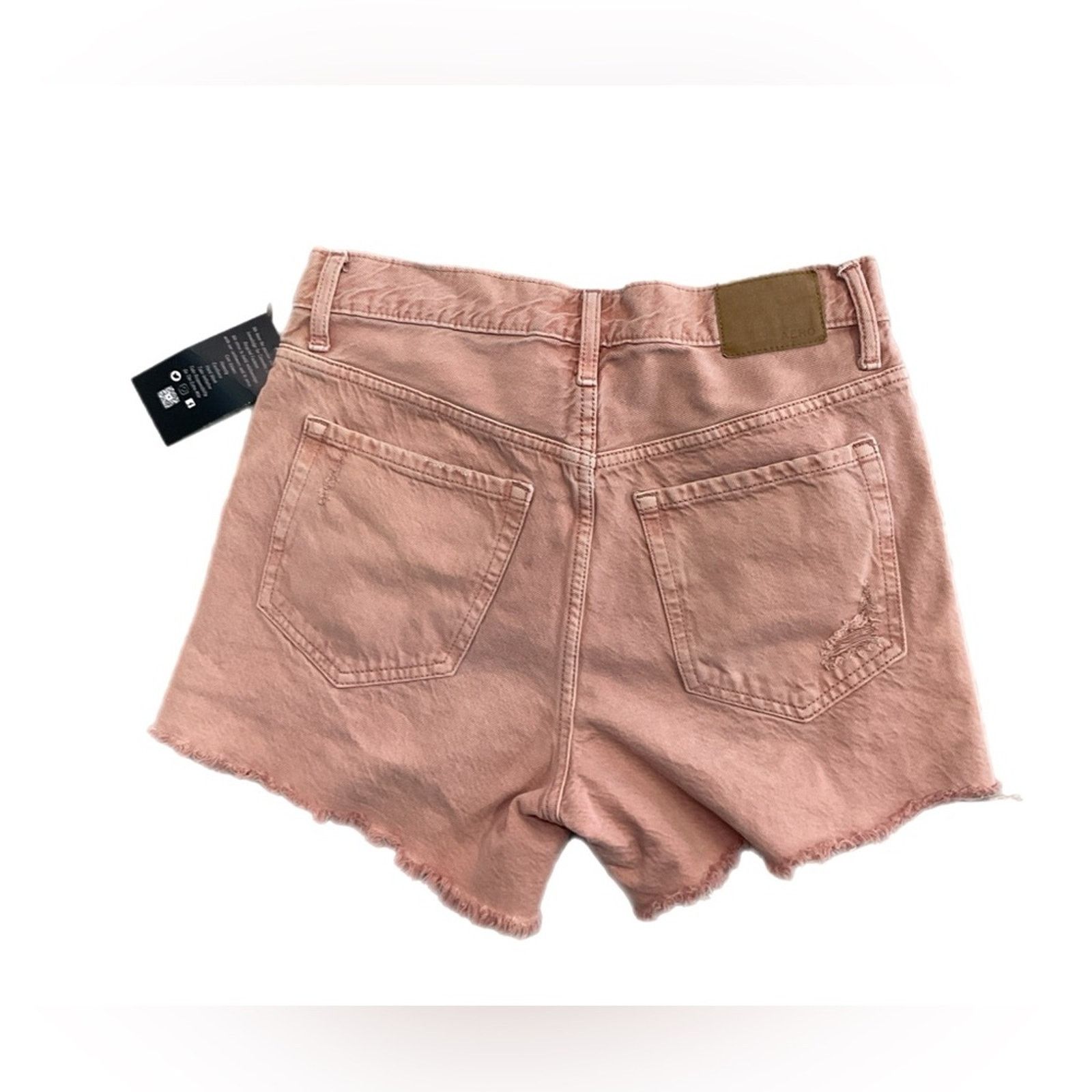 Aeropostale Aeropostale Women's Pink Mini Shorts Size 30" / US 8 / IT 44 - 2 Thumbnail