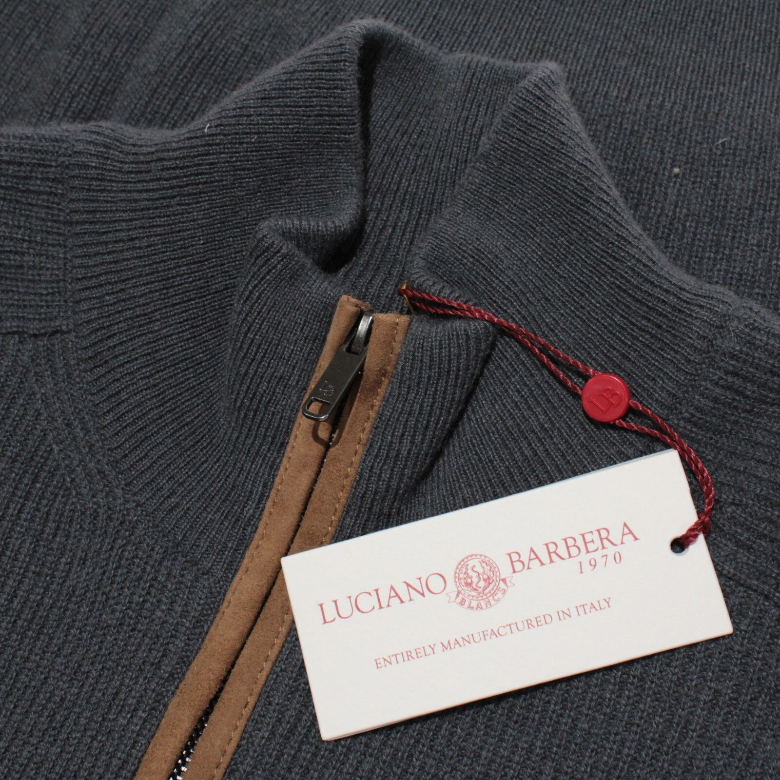 Luciano Barbera Luciano Barbera Sweater Size US M in Gray Size US M / EU 48-50 / 2 - 1 Thumbnail