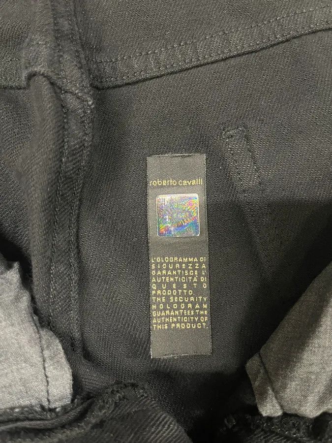 Roberto Cavalli AW2005 Cavalli Black Cargo Pants Size US 30 / EU 46 - 12 Thumbnail