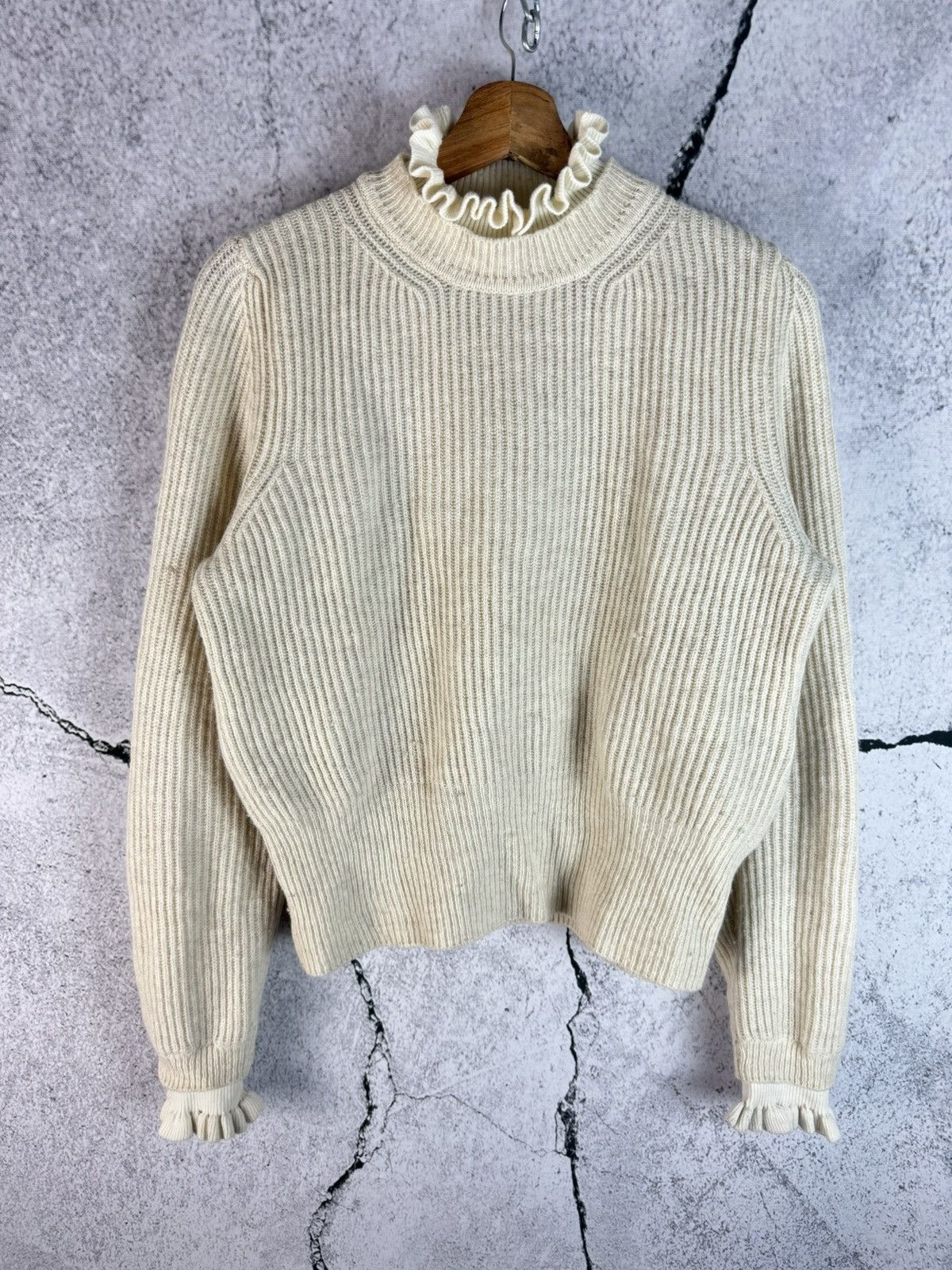 Sandro Sandro Paris Sweater Womens Size 3 Hype Streetwear Size M / US 6-8 / IT 42-44 - 1 Thumbnail