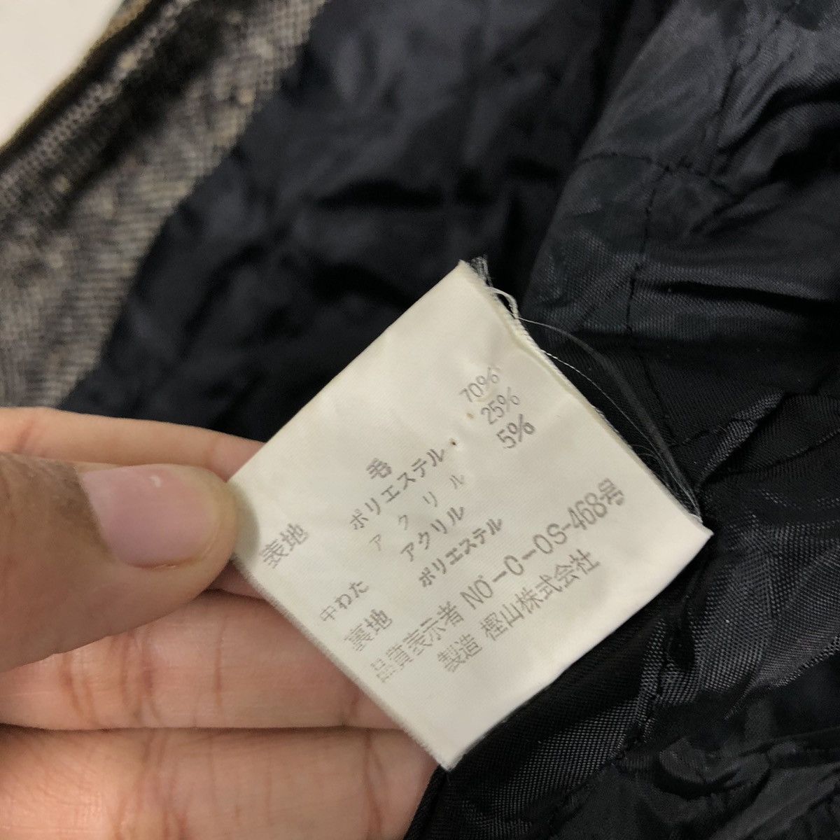 Japanese Brand 📌Vintage Wool Herringbone Bomber Jacket Issey Miyake Size US M / EU 48-50 / 2 - 22 Thumbnail
