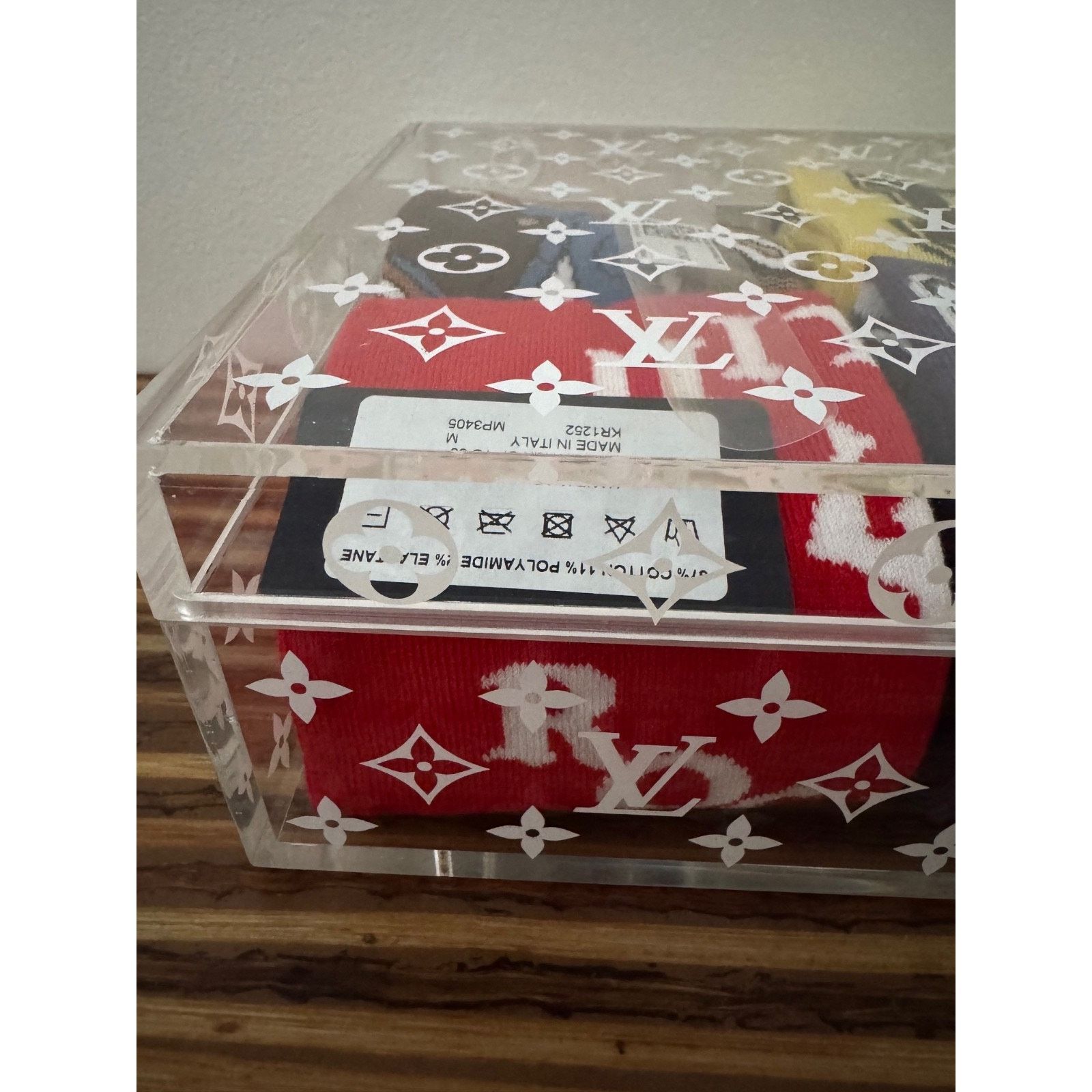 Louis Vuitton Louis Vuitton LV Archives 6 Socks Set Boite Scott Monogram Size ONE SIZE - 9 Thumbnail