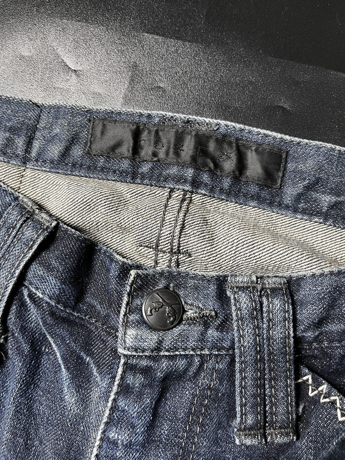 roarguns Flare Roar Double Guns Pocket Rare jeans Size US 30 / EU 46 - 9 Thumbnail