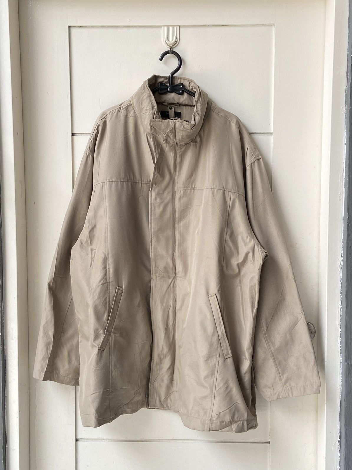 Designer × Japanese Brand × Yohji Yamamoto SACSNY Y’SACCS Beige Zip Jacket Size US L / EU 52-54 / 3 - 9 Thumbnail