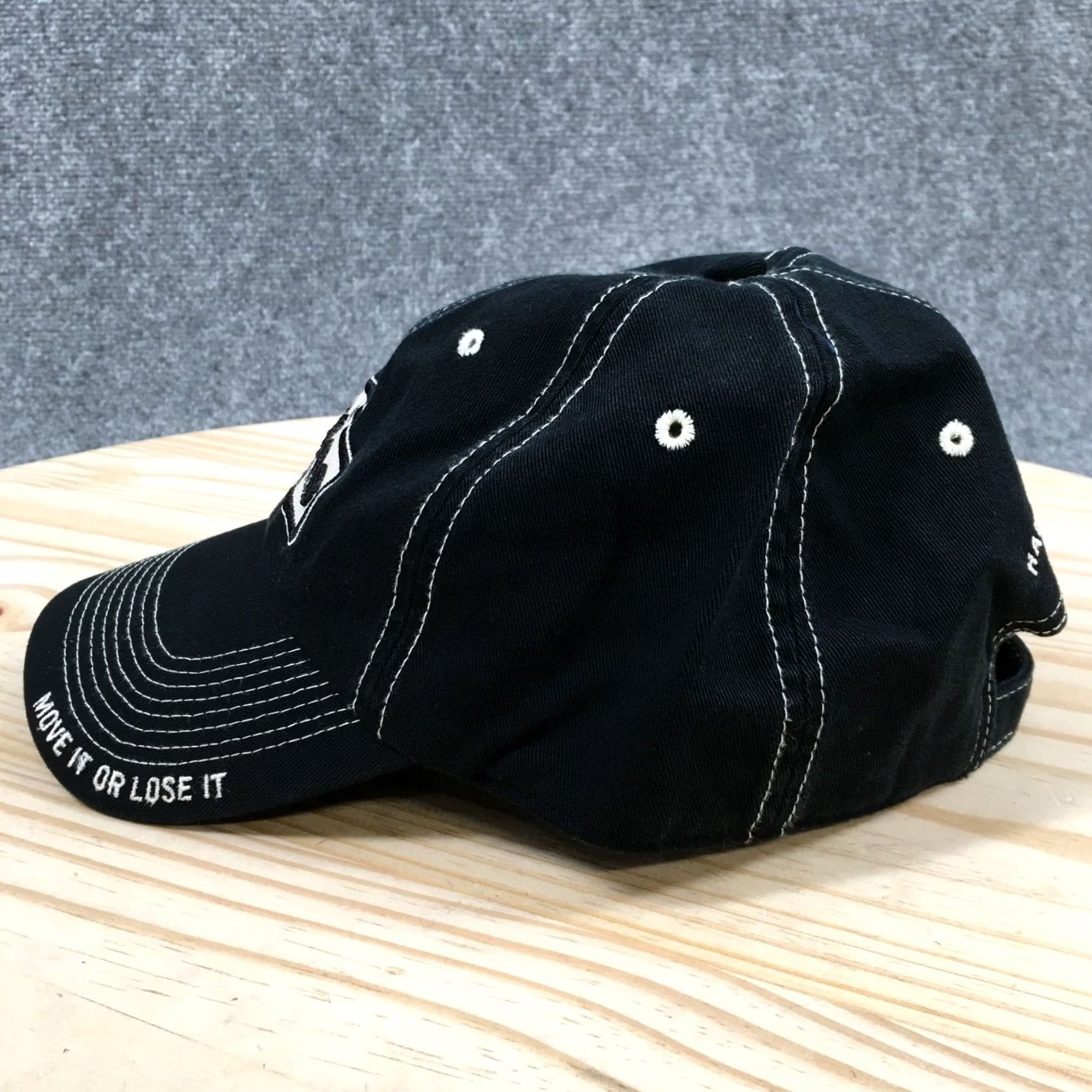 Vintage Arizona Baseball Cap Rex Texas Truck Fleet Unisex Black OS Embroidered Logo Size ONE SIZE - 6 Thumbnail