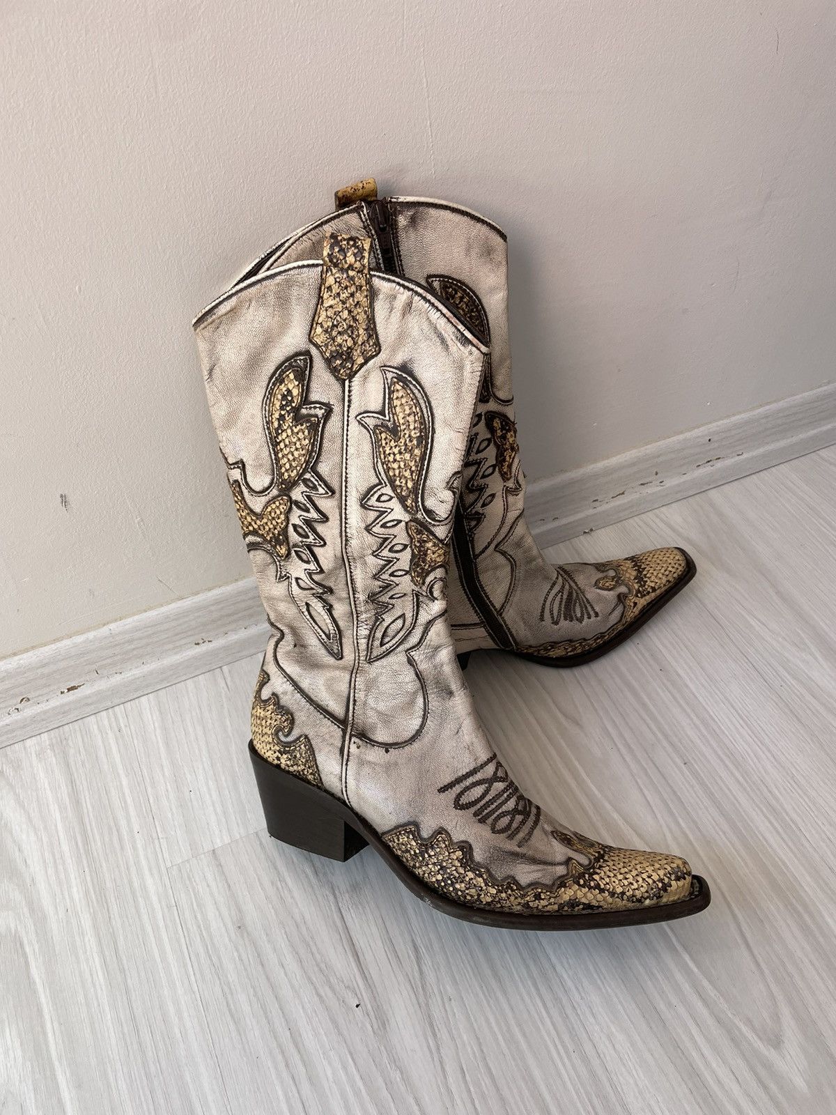 Vintage Vintage cowboy boots Size US 6.5 / IT 36.5 - 12 Thumbnail