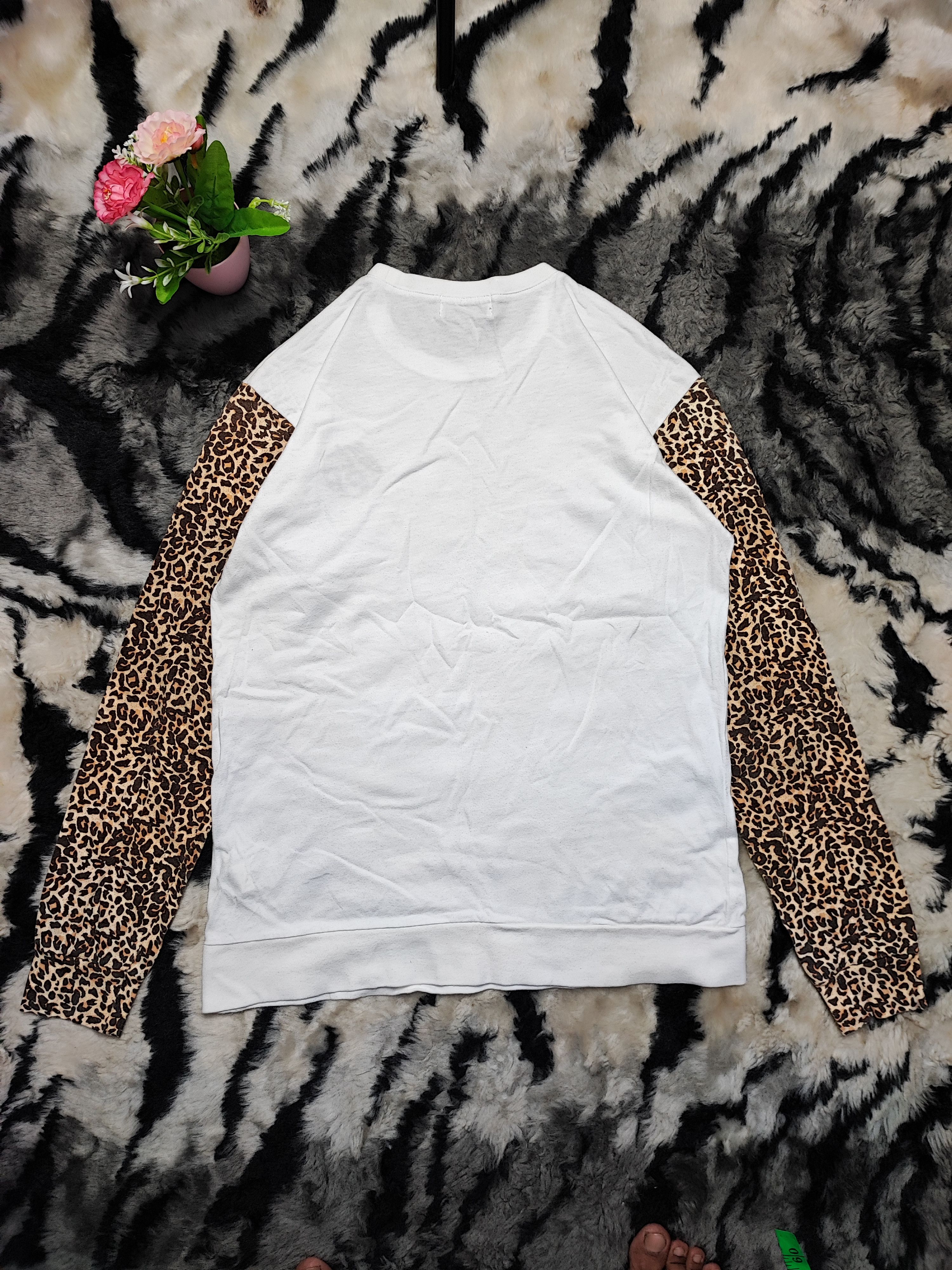 Stussy Stussy Longsleeve Leopard Design Crewneck Size S / US 4 / IT 40 - 10 Thumbnail