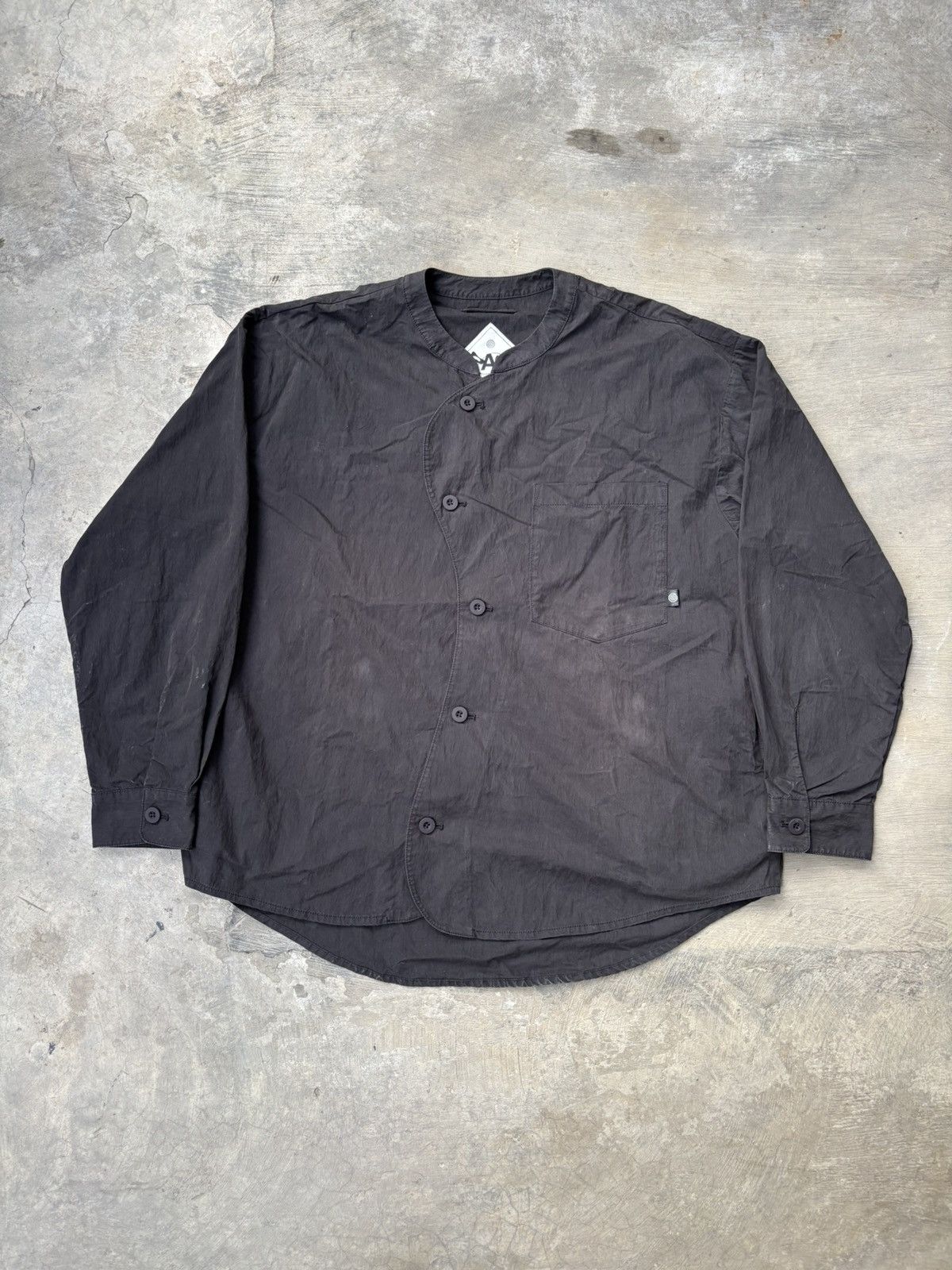 Perks And Mini Perks and Mini New Forms Buton-Up Overshirt Asymmetrical Size US XL / EU 56 / 4 - 1 Thumbnail