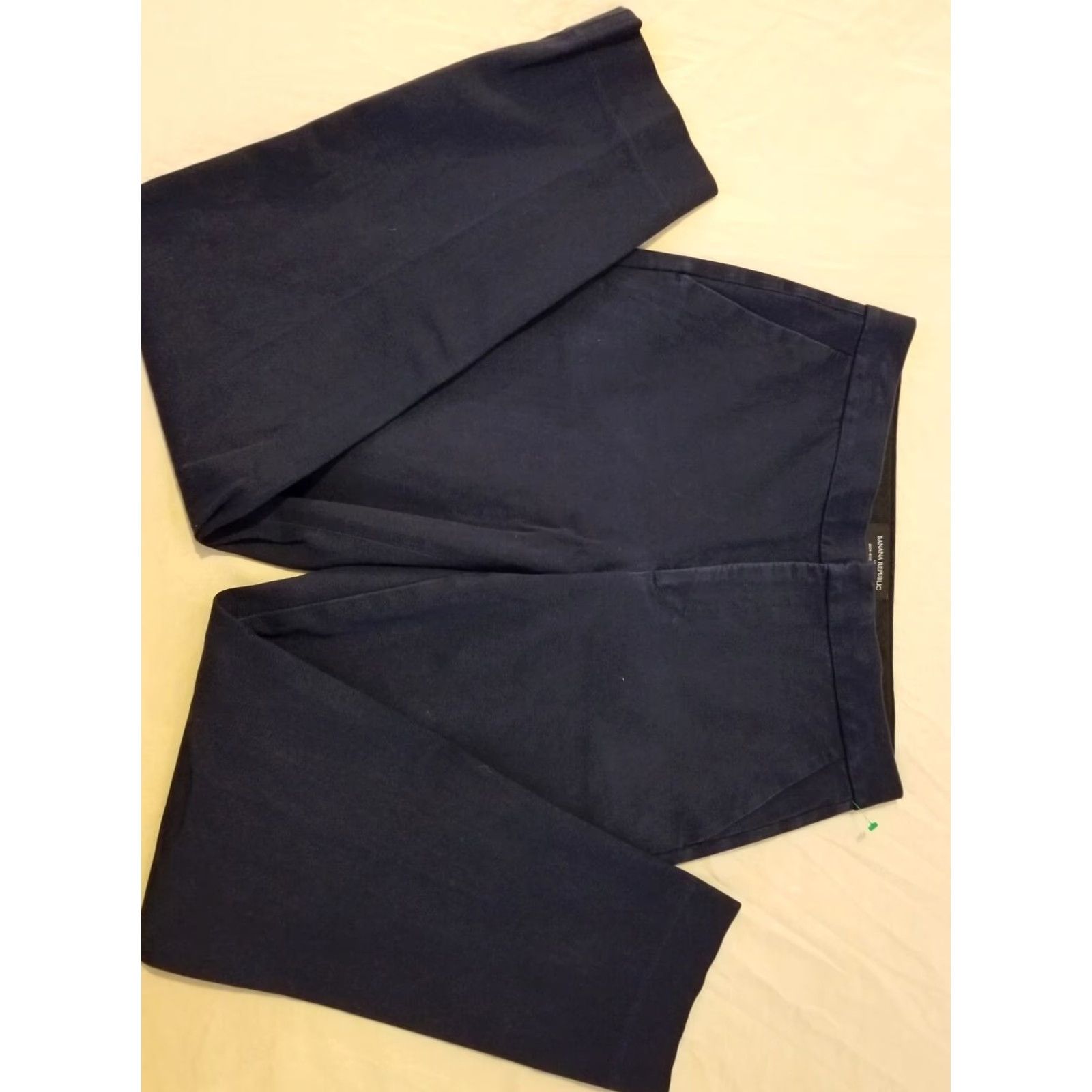 Banana Republic Womens Banana Republic Pants Chino Stretch Black 6 Dress Slacks Trousers Shirt? Size 28" / US 6 / IT 42 - 3 Thumbnail