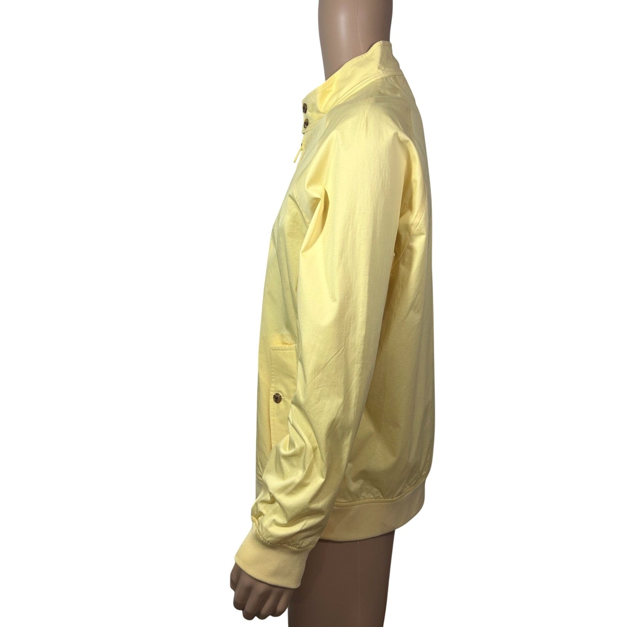 Club Room Club Room Men’s Bomber Jacket L Yellow Lightweight Mock Nec Size US L / EU 52-54 / 3 - 4 Thumbnail