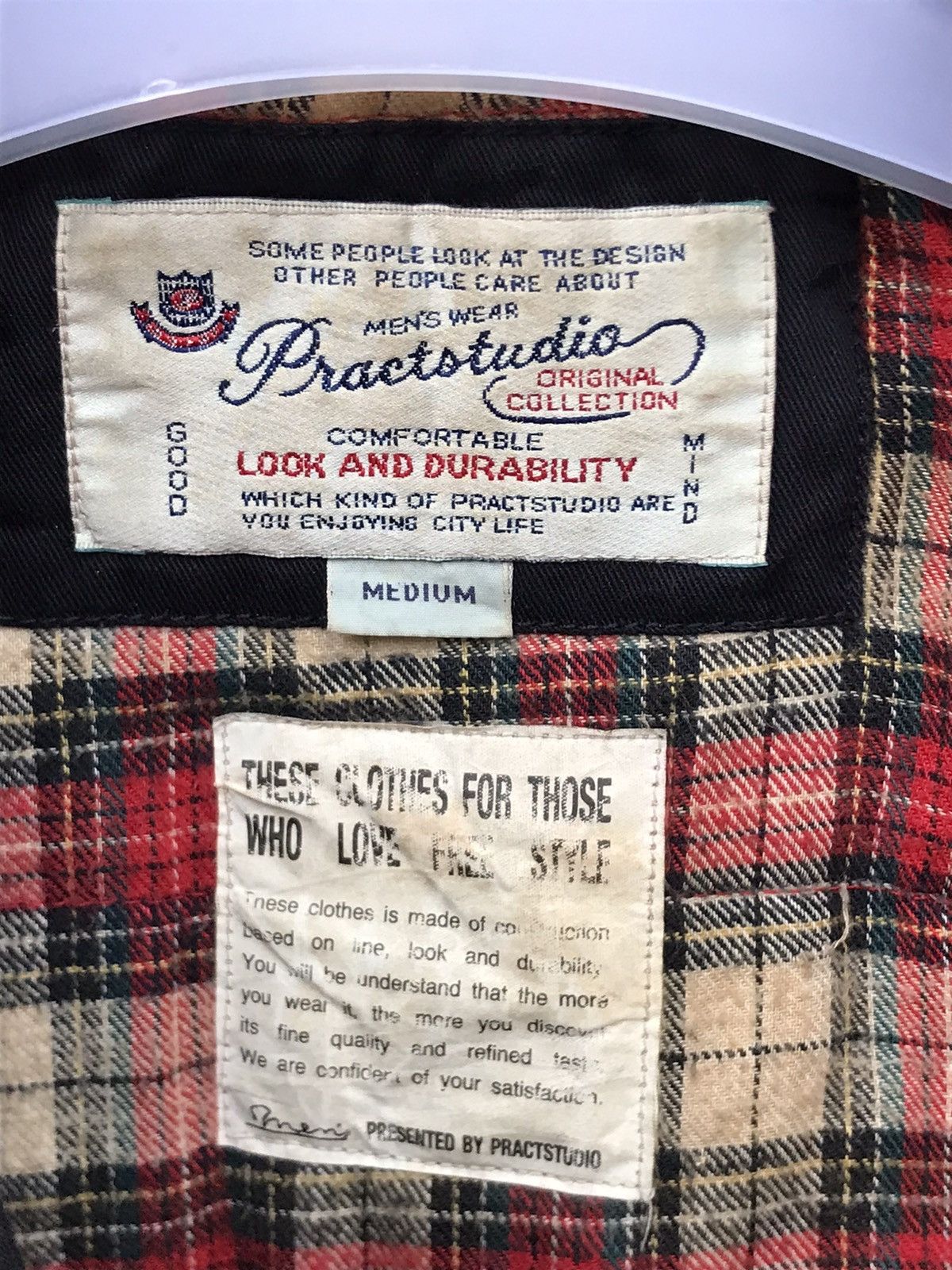 Japanese Brand ⚡️Vintage Practstudio Distressted Bomber Jacket Size US M / EU 48-50 / 2 - 11 Thumbnail