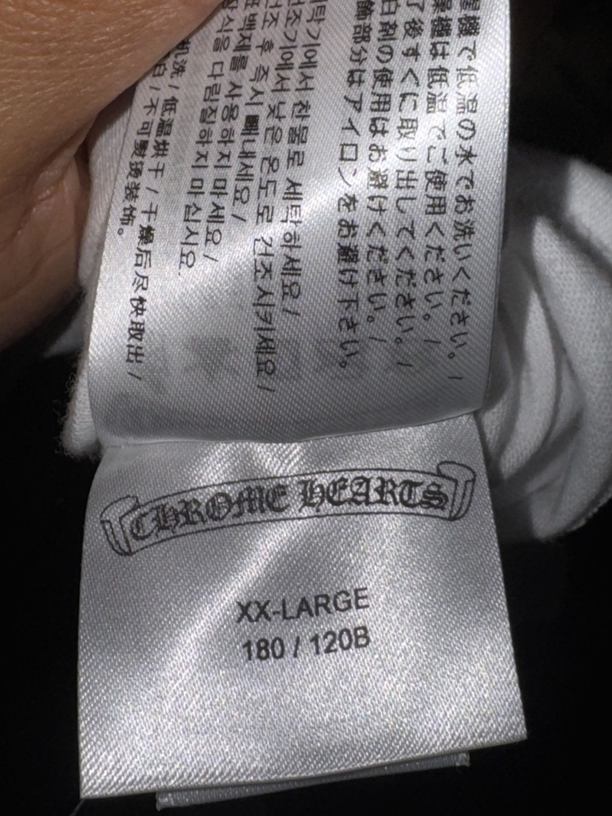 Chrome Hearts CHROME HEARTS WHITE AND PINK FOTI LONG SLEEVE Size US XXL / EU 58 / 5 - 4 Thumbnail