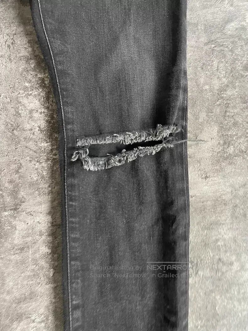 Saint Laurent Paris Saint Laurent Paris Double Knee Cut-out Destroyed Denim Pa Size US 30 / EU 46 - 5 Thumbnail