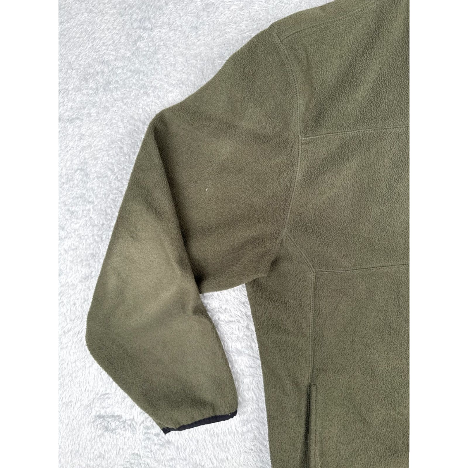 Timberland Timberland Jacket Men 2XL Green Full Zip Mock Neck 100% Polyester Windbreaker Lined Pocket Logo 80s? Size US XXL / EU 58 / 5 - 3 Thumbnail