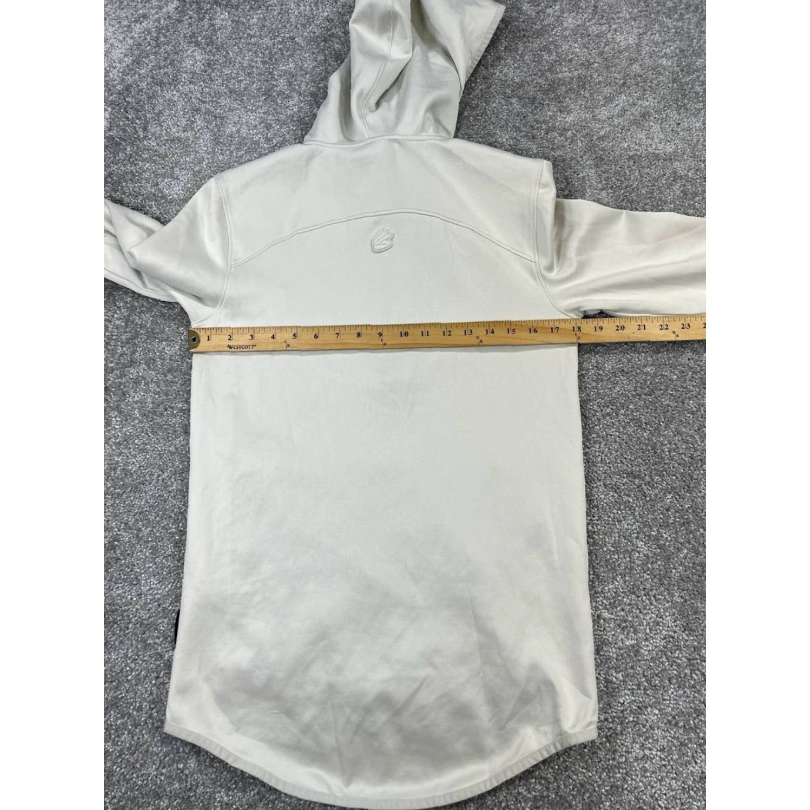 Under Armour Under Armour Curry Stealth 2.0 Hoodie Mens XS Ivory Basketball Quarter Zip Hoodie Size US XS / EU 42 / 0 - 7 Thumbnail
