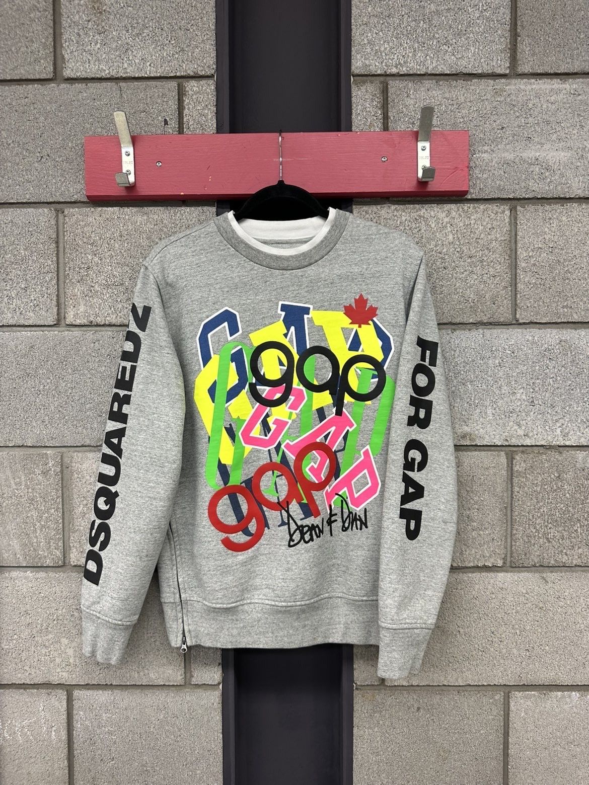 Dsquared2 Gap x Dsquared2 zip crewneck Size US S / EU 44-46 / 1 - 1 Thumbnail
