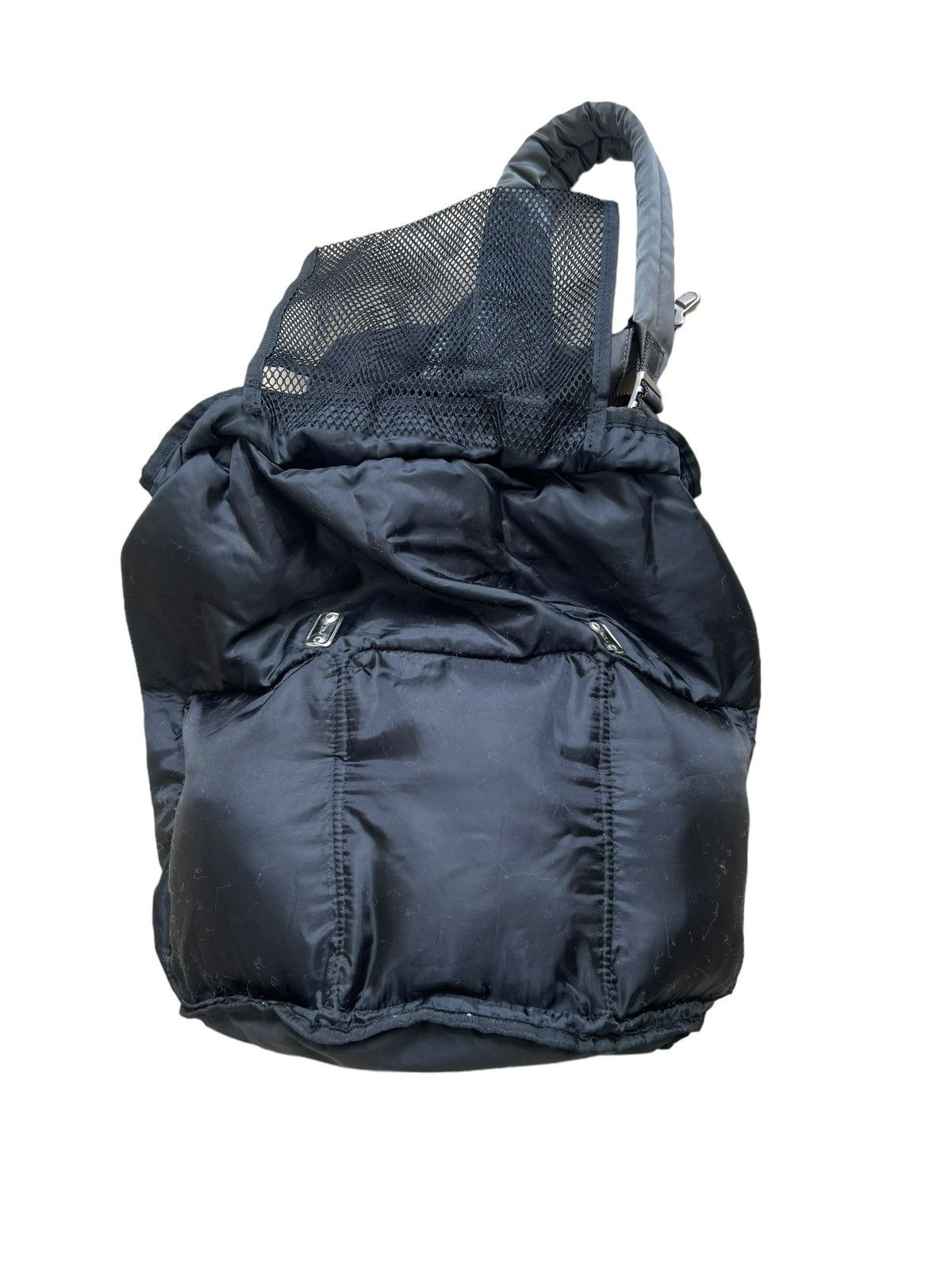 Vintage A.I.P Japan Grey Tactical Nylon Tanker Backpack Size ONE SIZE - 17 Thumbnail