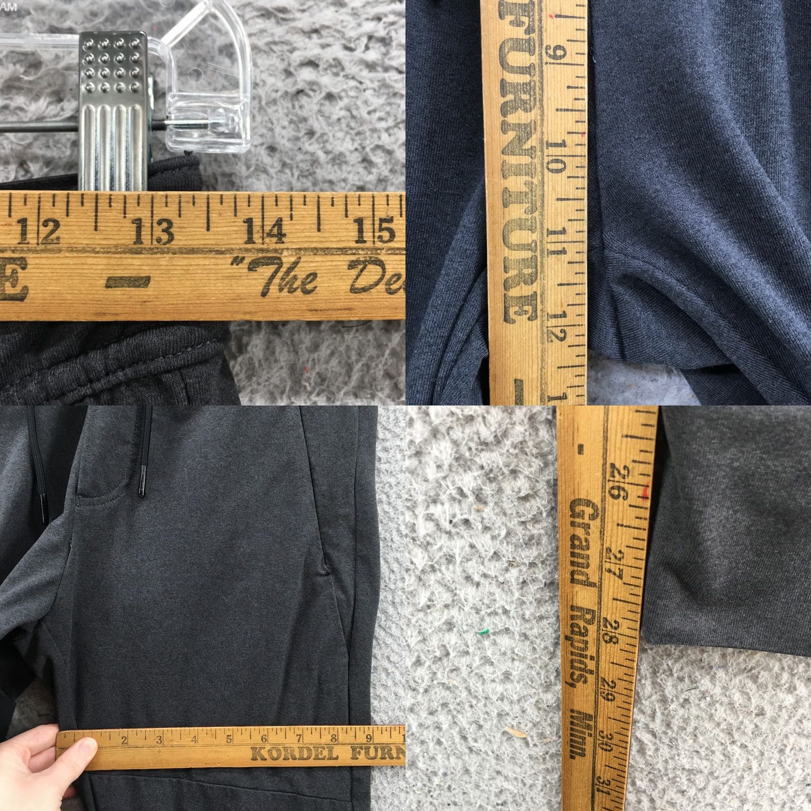 American Eagle Outfitters American Eagle Outfitters Jogger Pants Mens XS Gray Mid Rise Drawstring Size US 27 - 8 Thumbnail