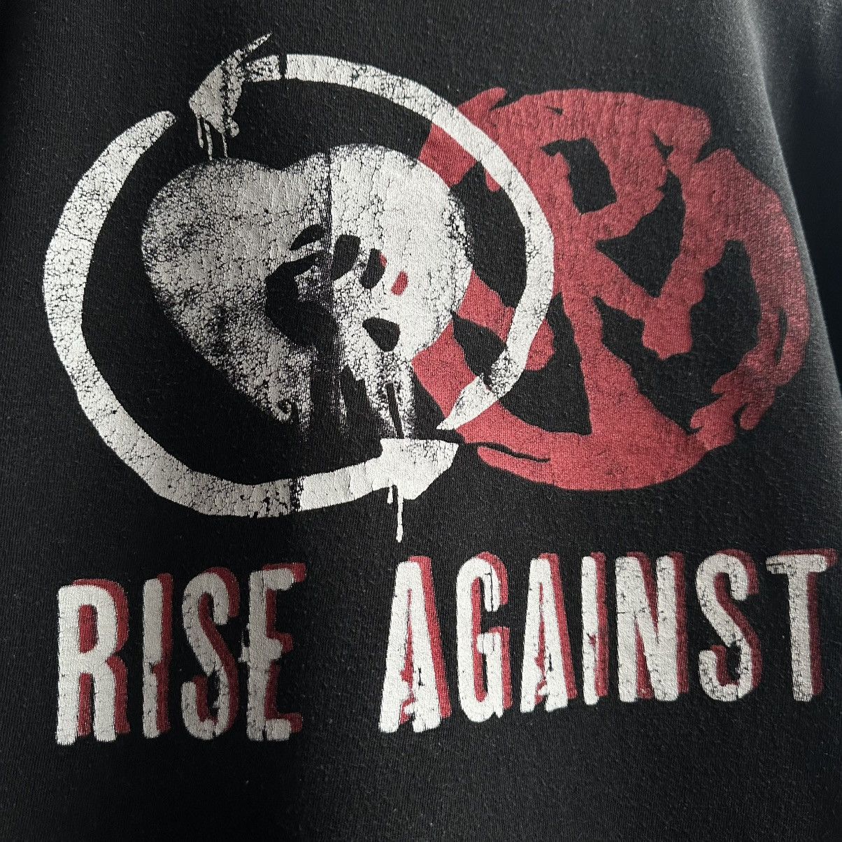 Band Tees × Vintage VINTAGE Y2K RISE AGAINST 2014 TOUR BAND TEE Size US M / EU 48-50 / 2 - 4 Thumbnail