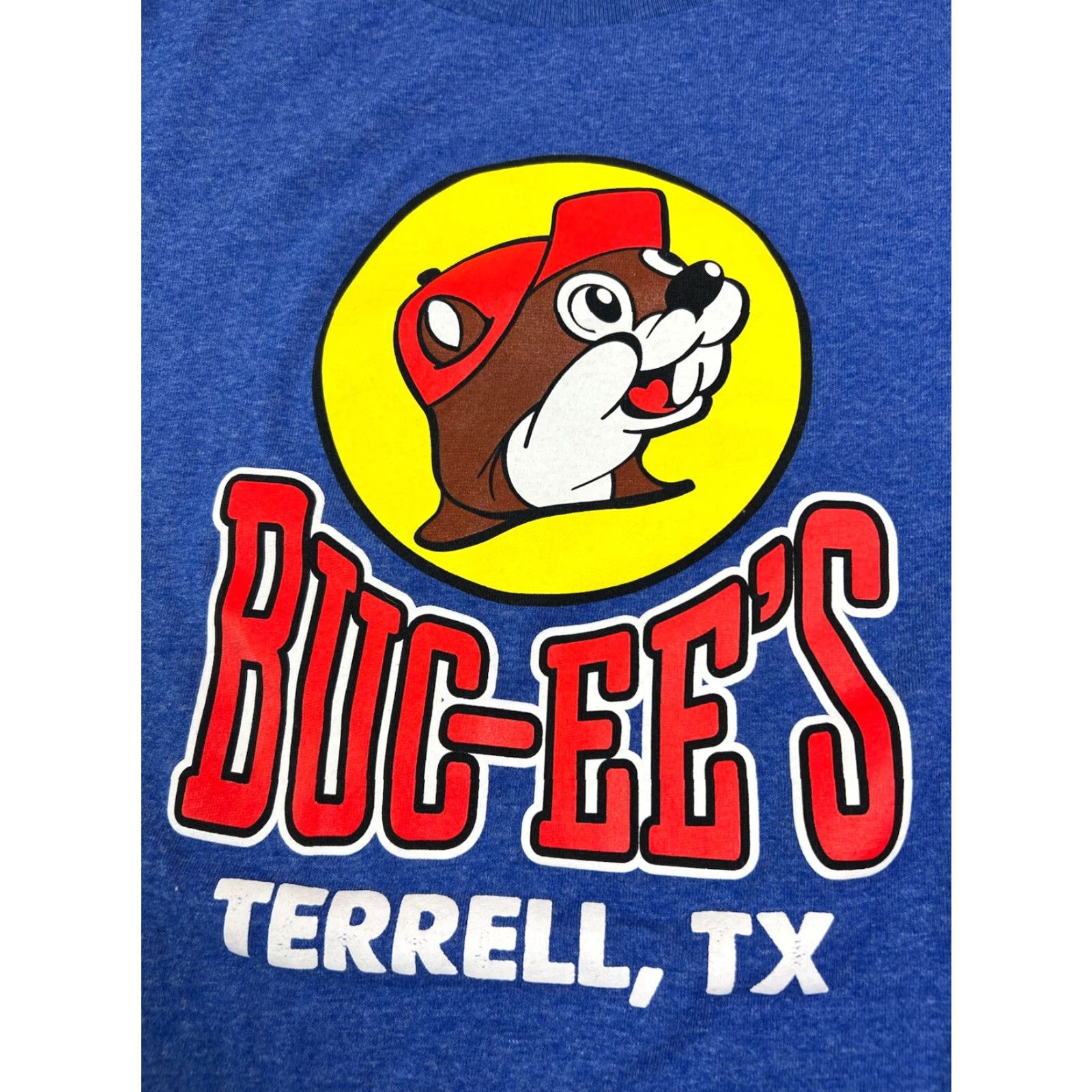 Vintage Buc-ee’s T-Shirt Men Blue Short Sleeve Size M Beaver Blue Terrell TX Classic T-Shirt Size US M / EU 48-50 / 2 - 4 Thumbnail