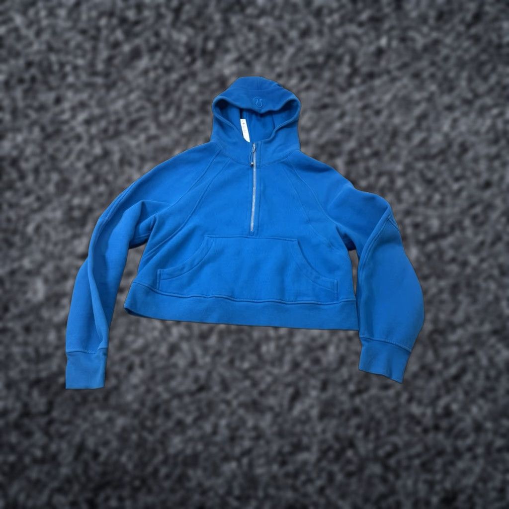 Lululemon LULULEMON Scuba Oversized Half-Zip Hoodie Aero Blue M/L NWT Women Shirt/Jacket? Size M / US 6-8 / IT 42-44 - 1 Thumbnail