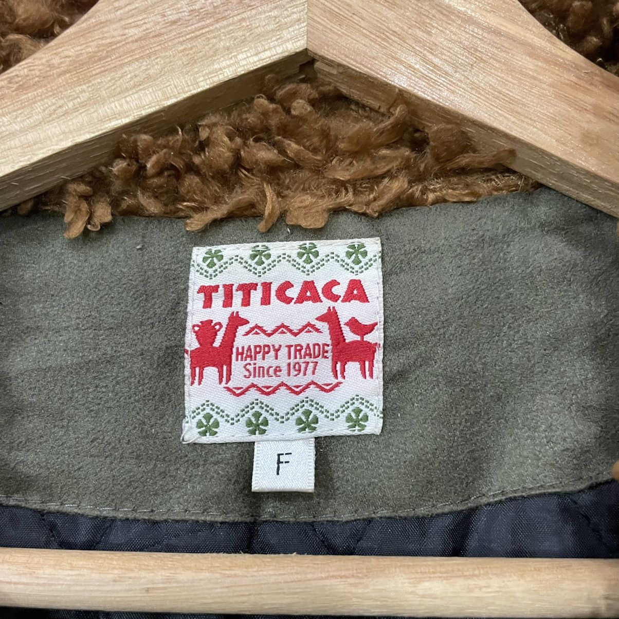 Japanese Brand Vintage Titicaca Knitted Design Hook Buttons Jacket Size US M / EU 48-50 / 2 - 19 Thumbnail