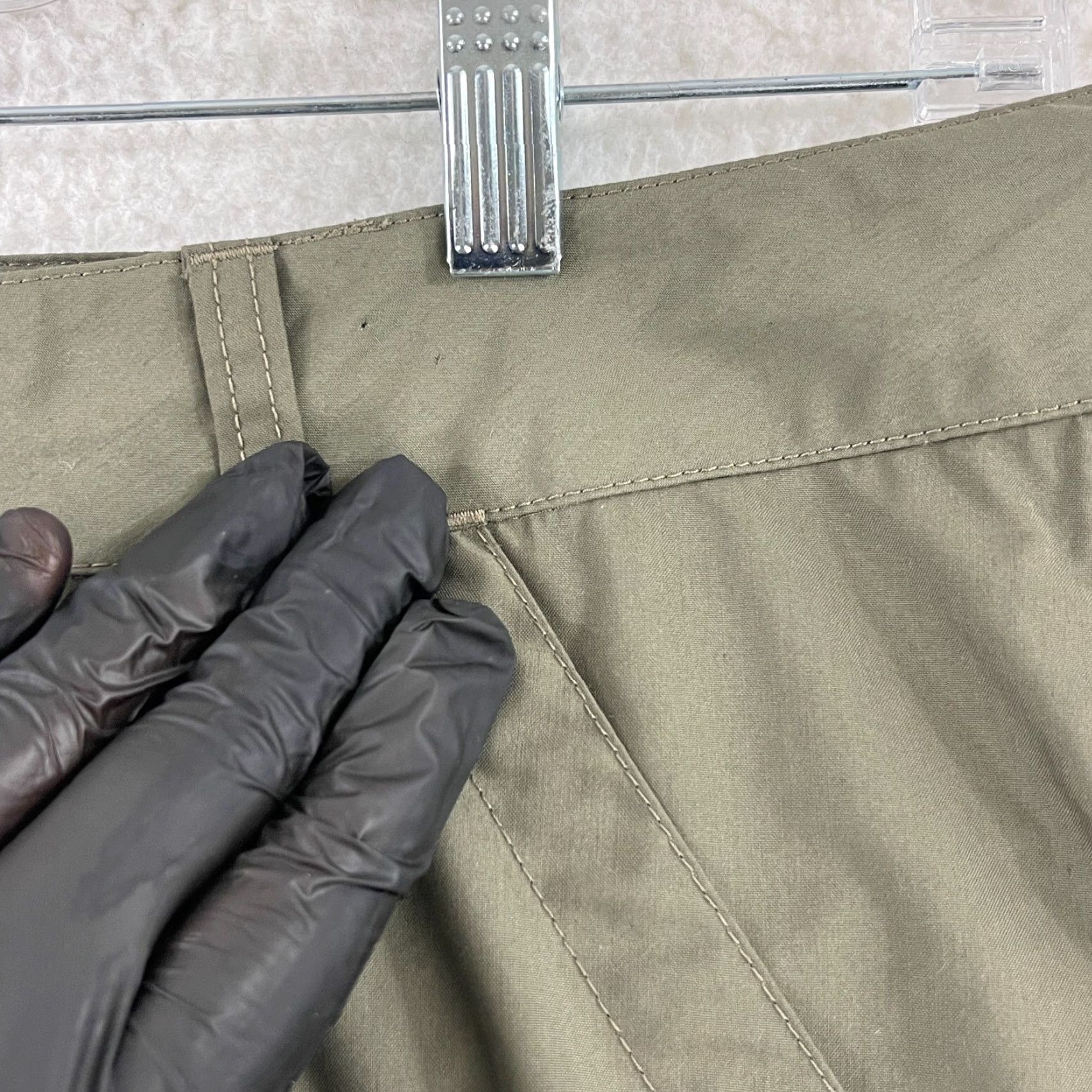 Merrell Merrell Brown Cropped Straight Pants Womens Hiking Outdoors Mid-Rise Size 32" / US 10 / IT 46 - 5 Thumbnail