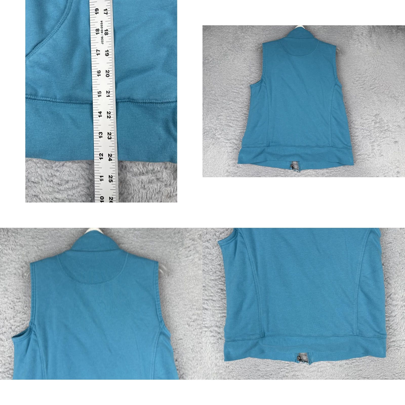 Vintage VINTAGE LL Bean Vest Womens M Blue Sherpa Fleece Full Zip Pockets Outdoor Warm Size M / US 6-8 / IT 42-44 - 9 Thumbnail