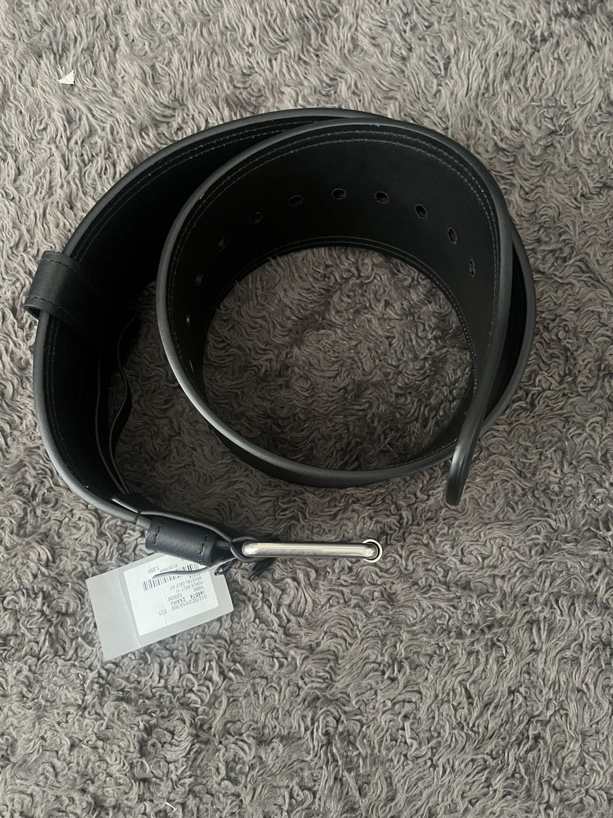 Balenciaga Balenciaga Force Leather Belt Size 40 - 2 Thumbnail