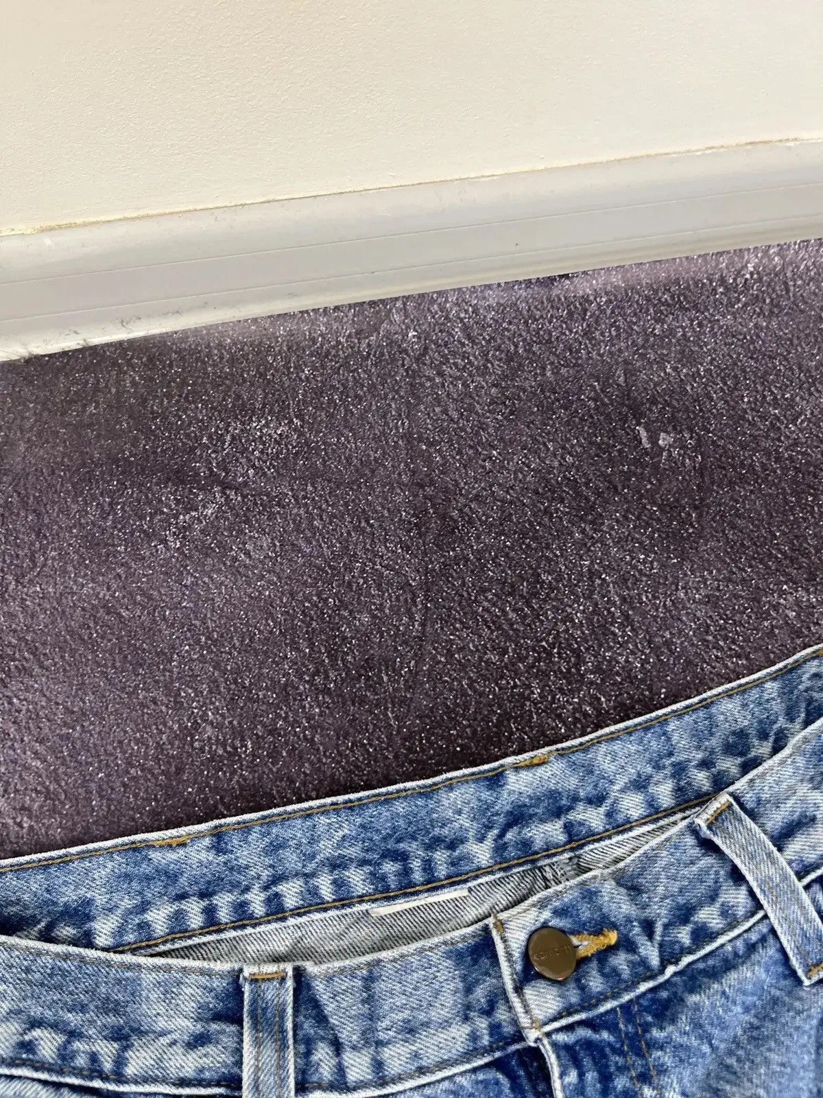 Carhartt × Vintage Vintage Carhartt USA Light Blue Denim Hype Baggy Jeans Size US 38 / EU 54 - 10 Thumbnail