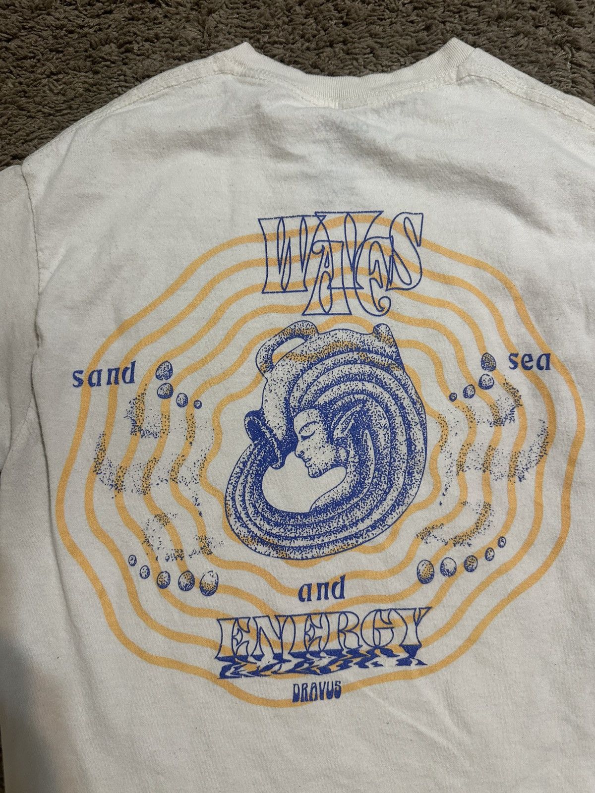 Dravus Vintage Dravus Waves of Energy Natural shirt 00s size large Size US L / EU 52-54 / 3 - 2 Thumbnail