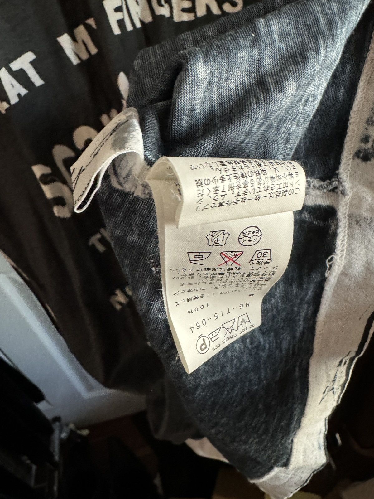 Yohji Yamamoto Yohji Yamamoto eat my ass tee Size US L / EU 52-54 / 3 - 3 Thumbnail