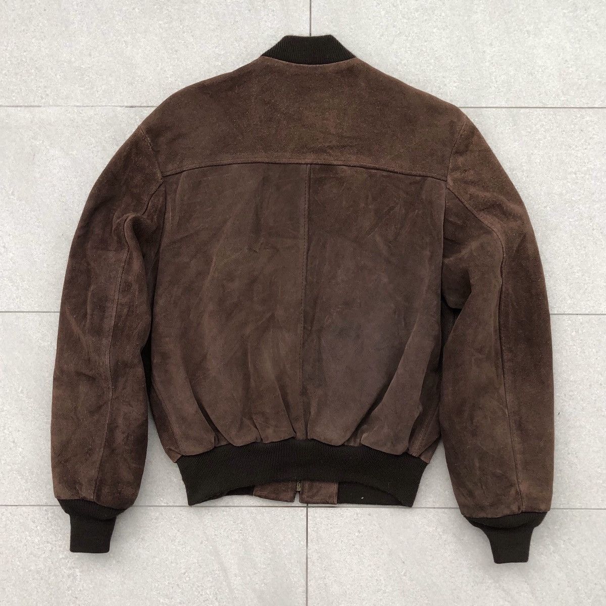 Schott Vintage SCHOTT NYC Suede Leather Bomber Jacket USA 🇺🇸 Size US M / EU 48-50 / 2 - 9 Thumbnail