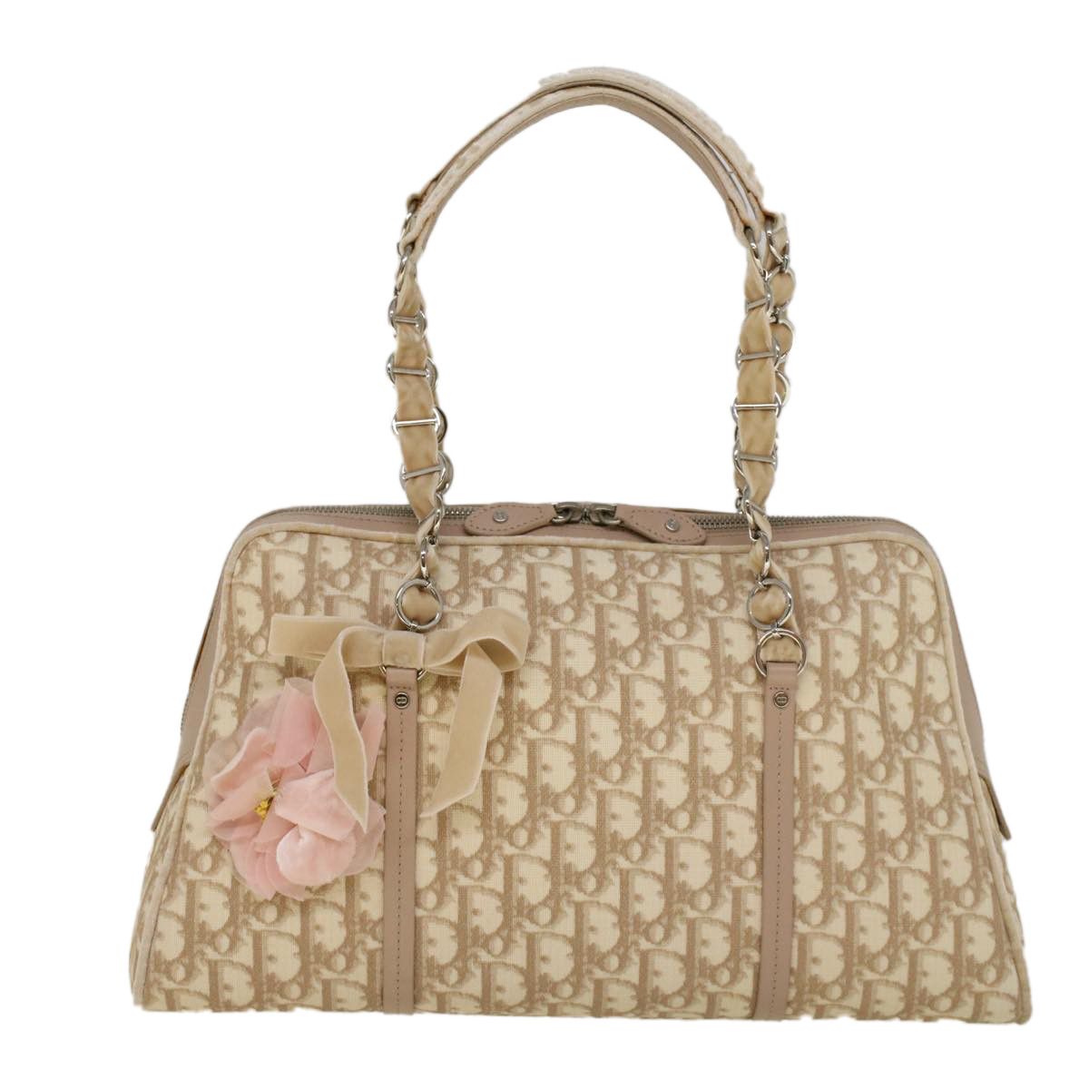 image of Dior Romantique Handbag in Beige, Women's