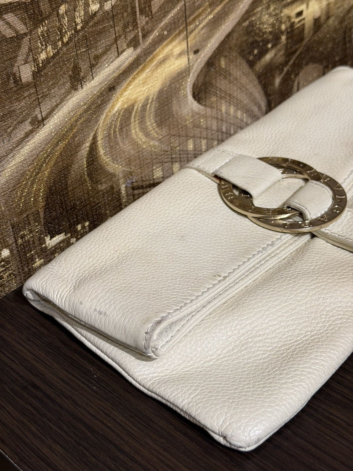 Bvlgari Bvlgari leather handbag white Size ONE SIZE - 2 Thumbnail