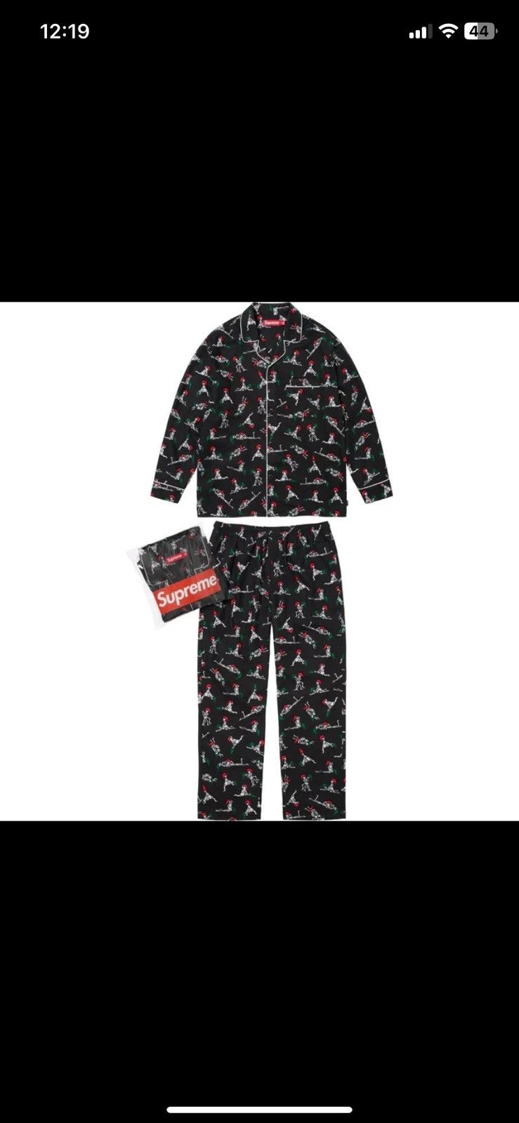 Supreme Supreme Mens Pj Set Size US M / EU 48-50 / 2 - 1 Thumbnail