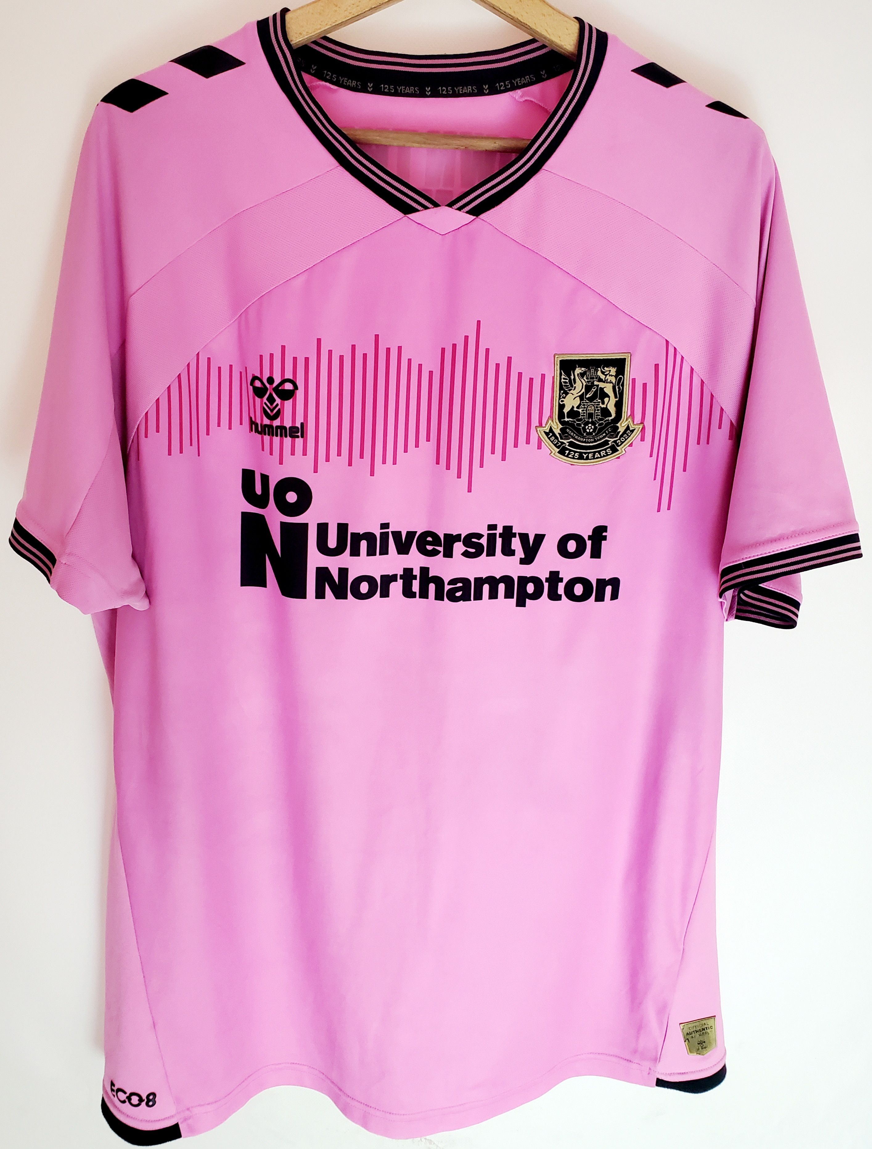 Hummel 2022-23 Hummel Northampton Town FC Soccer Away Jersey Xl Size US XL / EU 56 / 4 - 1 Thumbnail