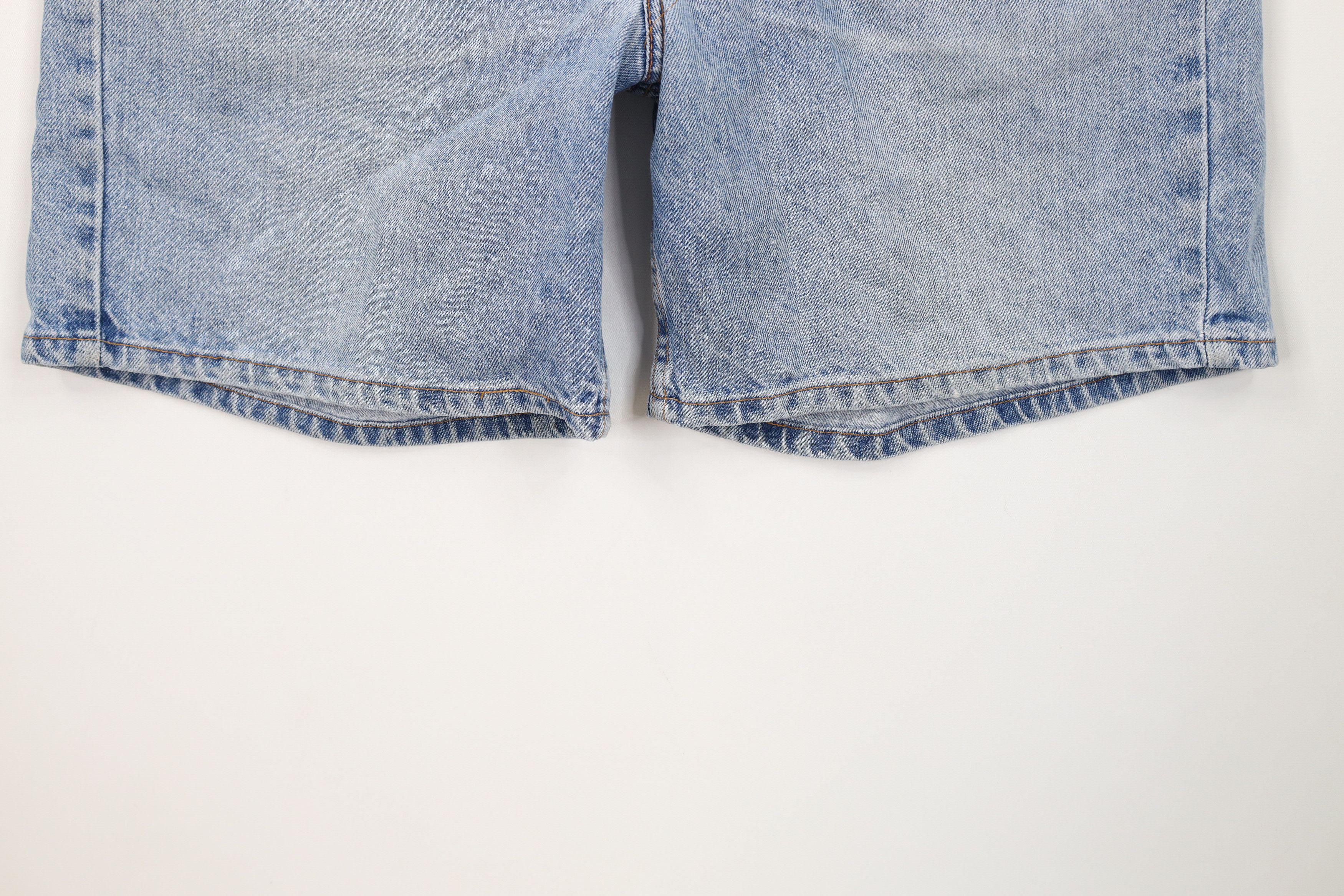 Levi's Vintage Y2K 2001 Levis 505 Fit Denim Jean Shorts Blue Size US 34 / EU 50 - 4 Thumbnail