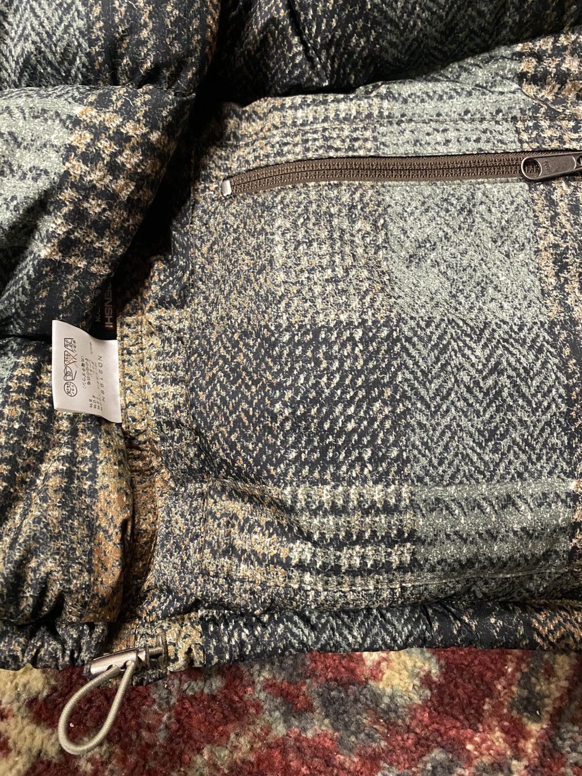 The North Face Tweed North Face Purple Label Down Jacket Size US M / EU 48-50 / 2 - 5 Thumbnail