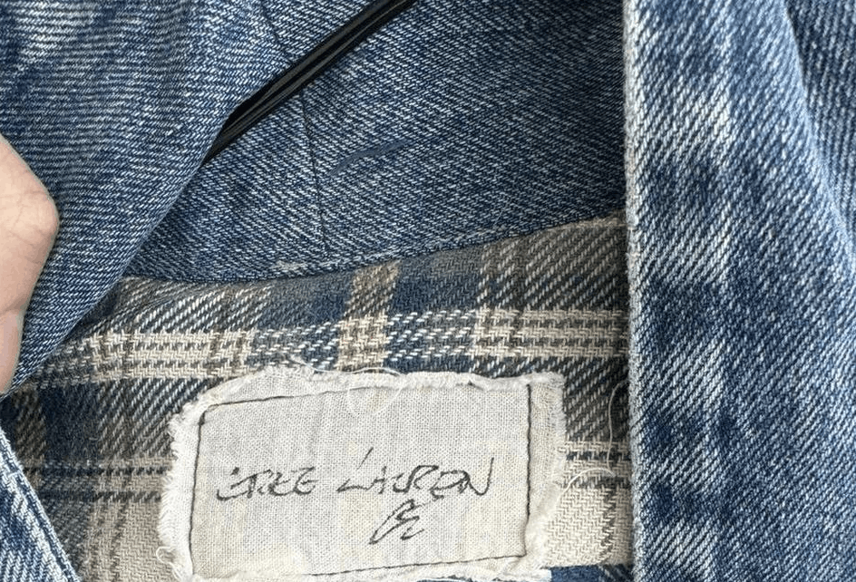 Greg Lauren Mixed Blue Kimono GL1 Size US L / EU 52-54 / 3 - 3 Thumbnail