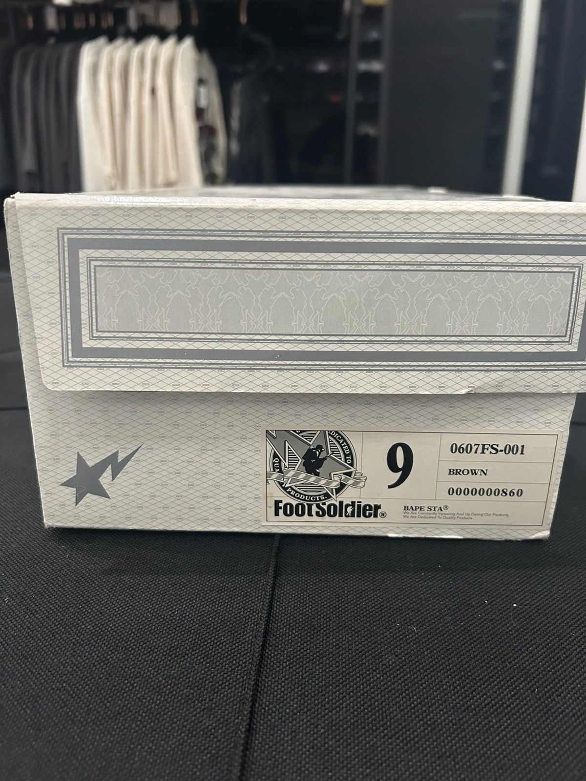 Bape A Bathing Ape Bape Sta Low Kanye West College Dropout Size US 9 / EU 42 - 9 Thumbnail