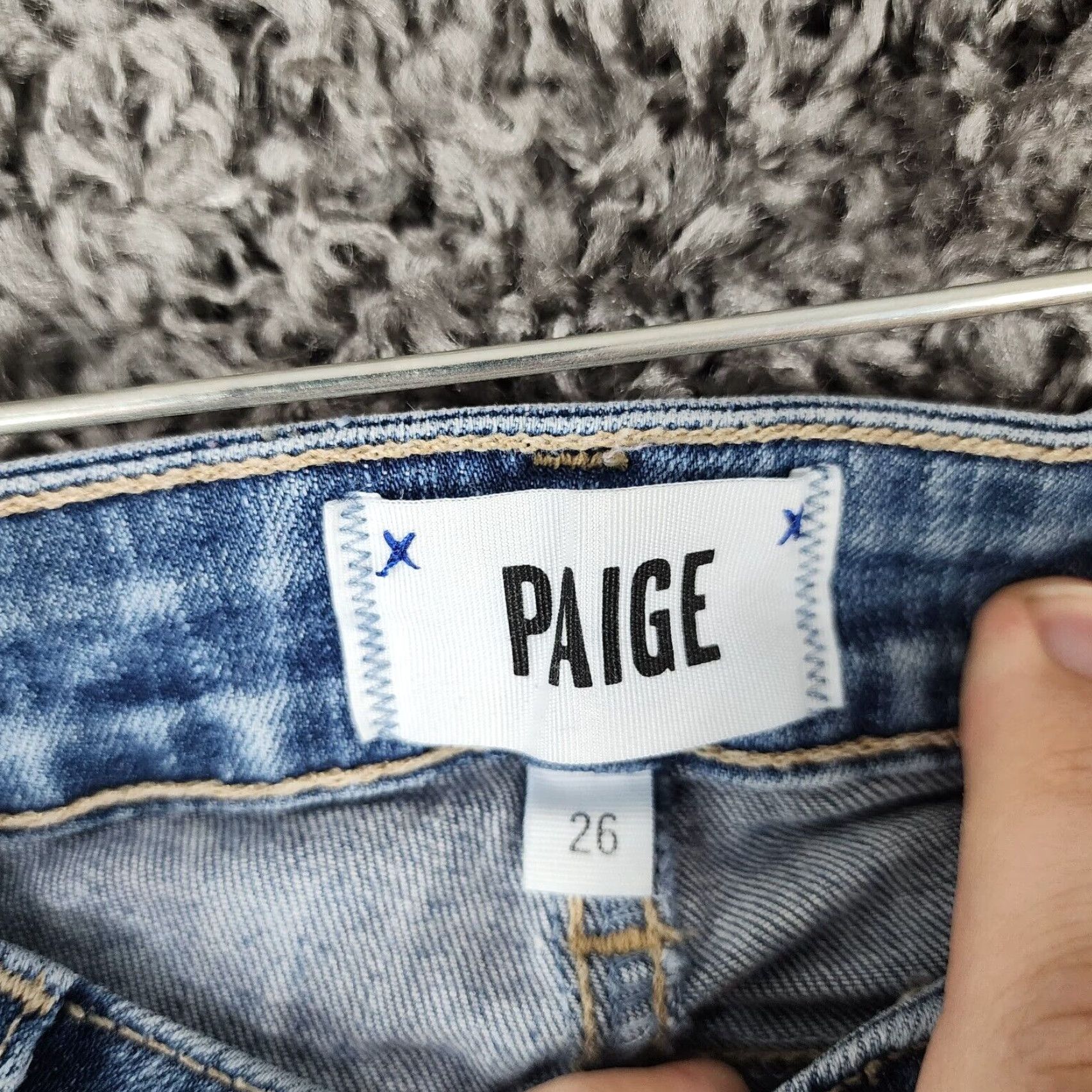 Paige Paige Verdugo Jeans Distressed Ankle Blue Size 26 Womens Size 26" / US 2 / IT 38 - 3 Thumbnail
