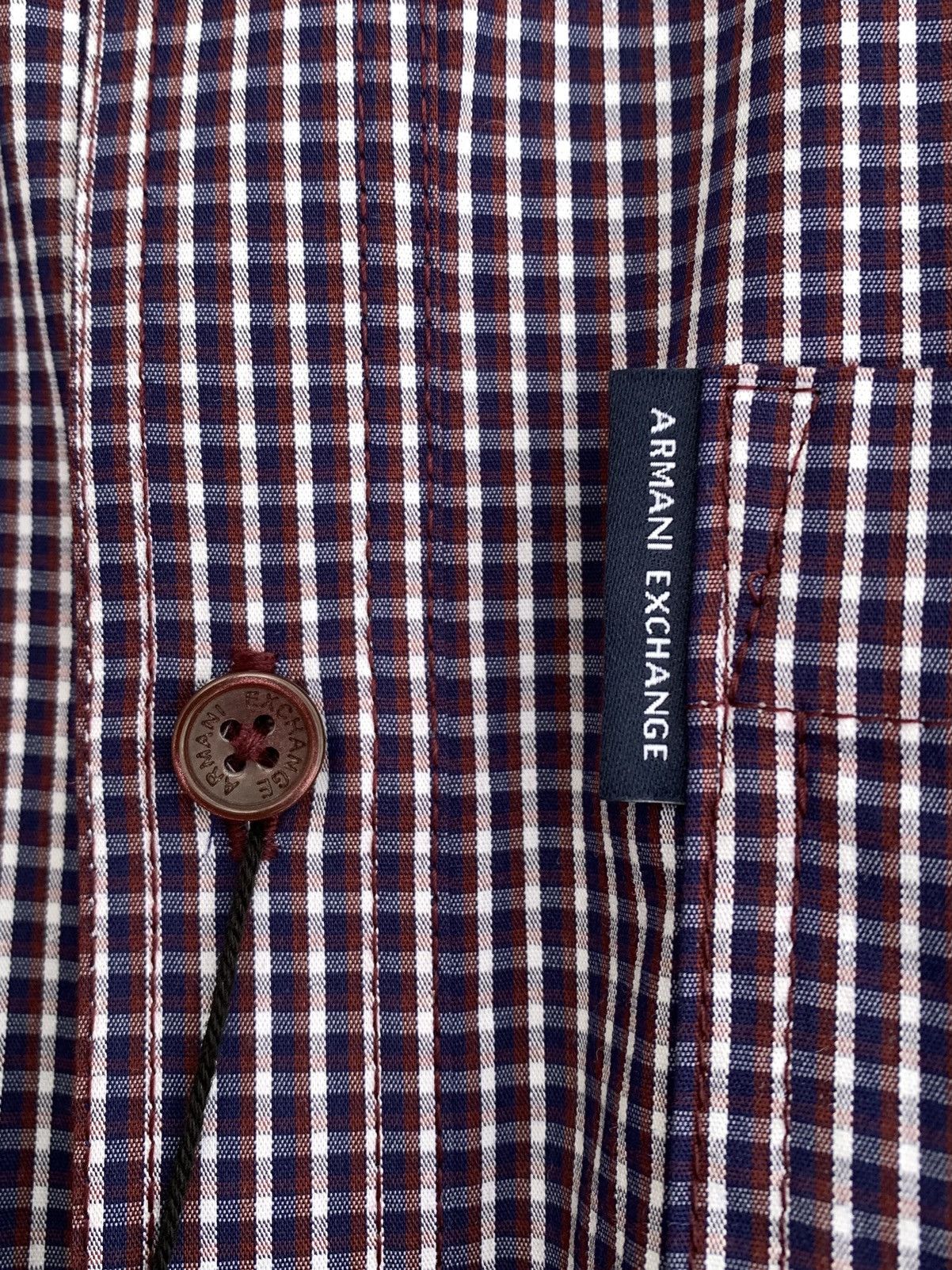 Giorgio Armani ARMANI EXCHANGE Long Sleeve Button Shirt Mens Size XXL Size US XXL / EU 58 / 5 - 5 Thumbnail