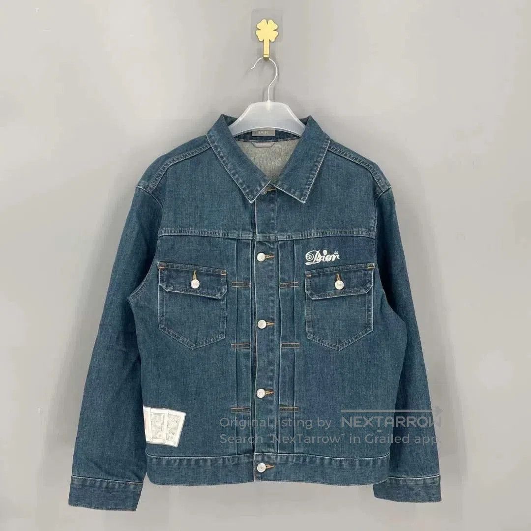 Dior DIOR x KENNY Denim Jacket. Size US M / EU 48-50 / 2 - 1 Thumbnail