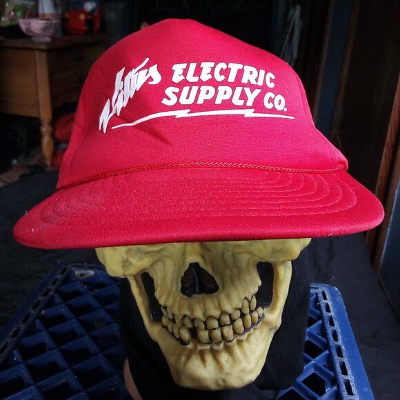 Other DS Vintage Vitus Electric Supply Company Rope Trucker Hat Size ONE SIZE - 1 Thumbnail